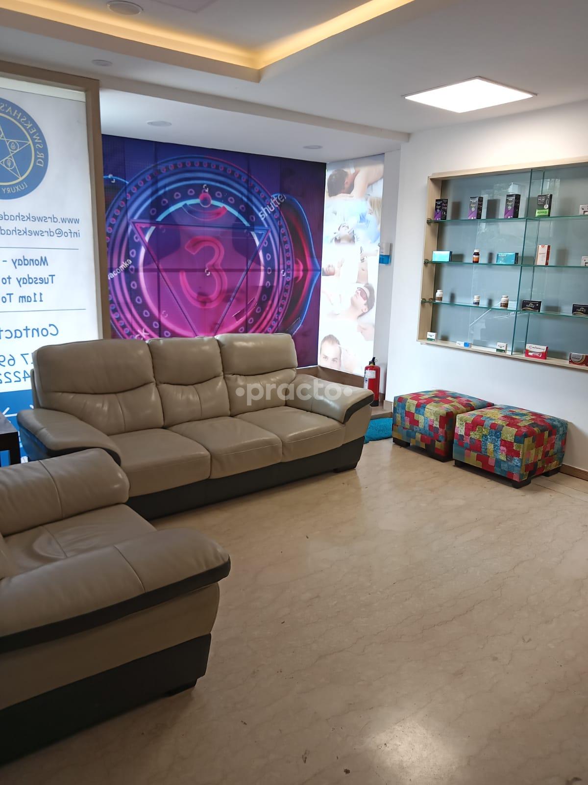 Waiting Area at Dr Sweksha's Dermatology Safdarjung Enclave Delhi