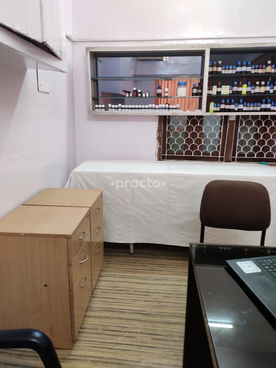 Reception Area at Dr Bali's Homoeopathic Health Clinic Patel Nagar West Delhi