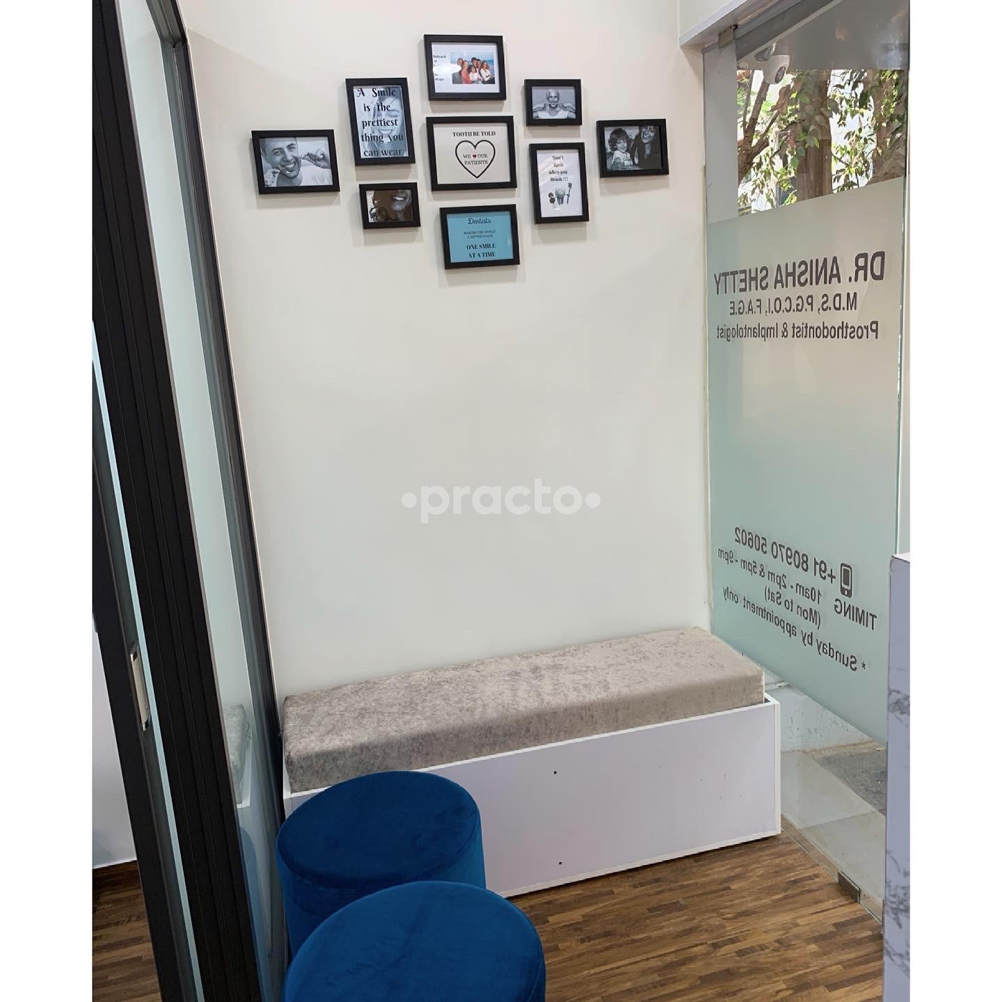 Reception Area at Meraki Dental Care Shivaji Park Mumbai