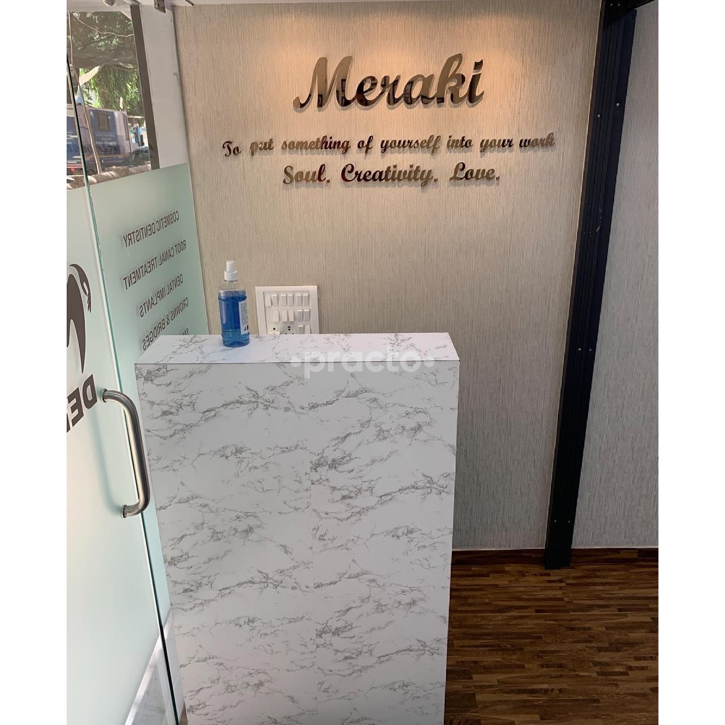 Reception Area at Meraki Dental Care Shivaji Park Mumbai