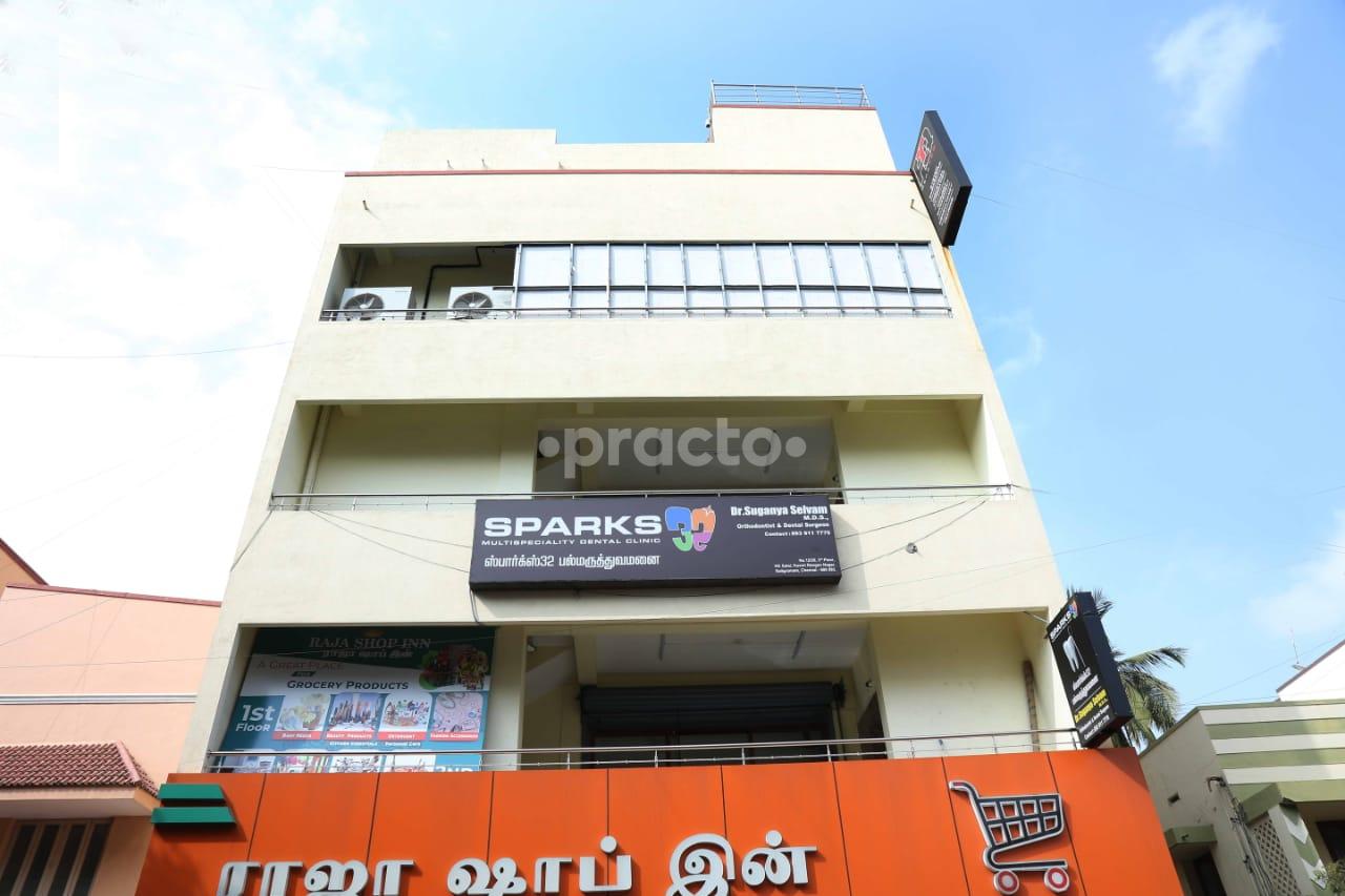 Outside Area at Sparks32 Multispecialty Dental Clinic Saligramam Chennai