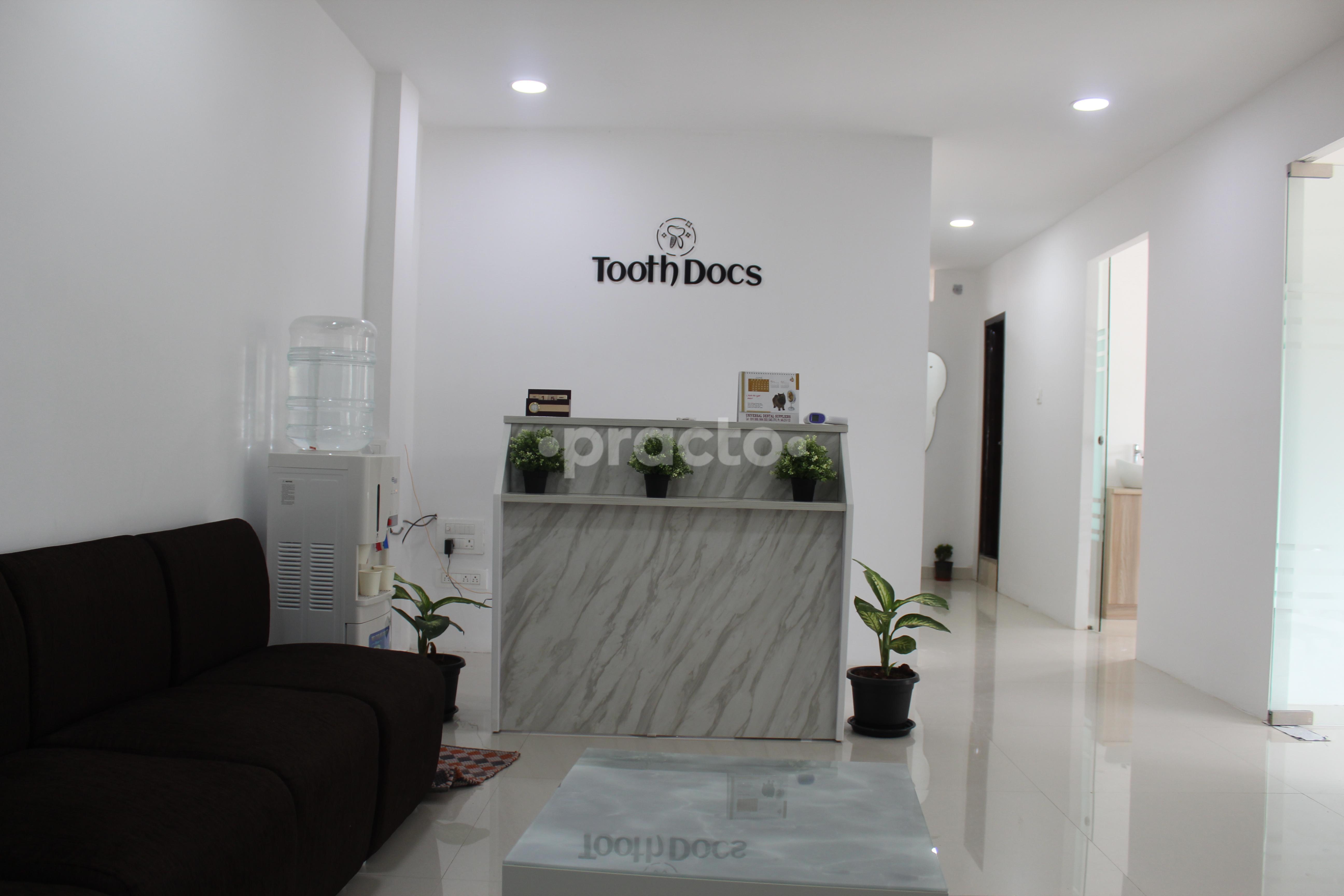 Reception Area at Tooth Docs  Kondapur Hyderabad