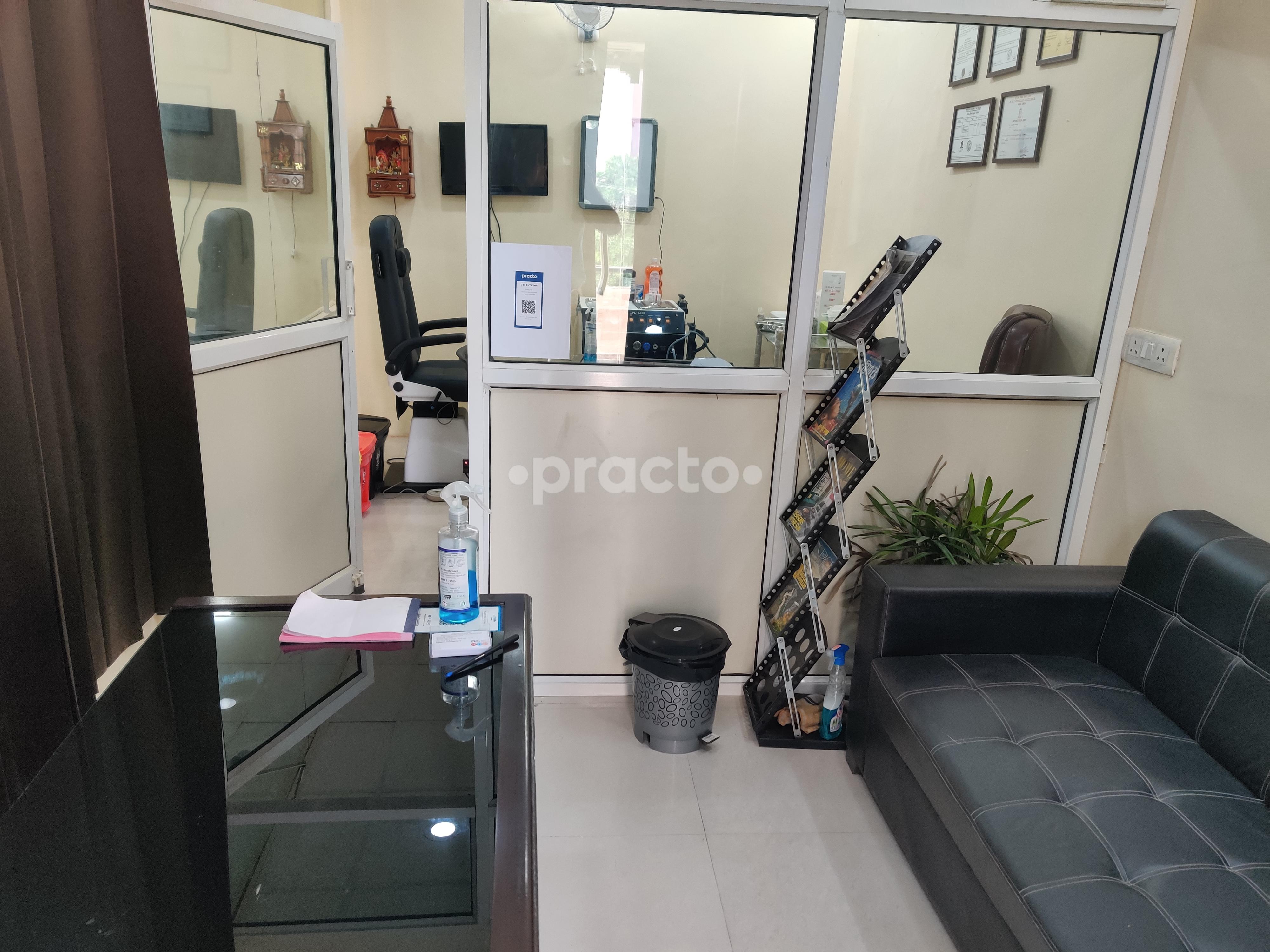 Reception Area at GSA ENT Clinic Gurgaon Sector 49 Gurgaon
