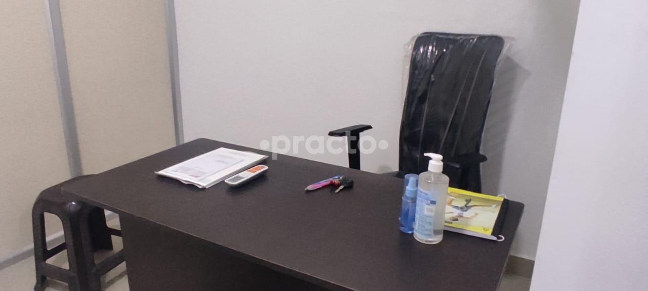 Reception Area at Aar Vee Skin Care Clinic Kandanchavadi Chennai