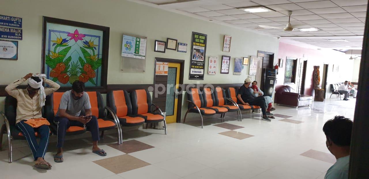 Waiting Area at Eye care centre New Industrial Township 5 Faridabad
