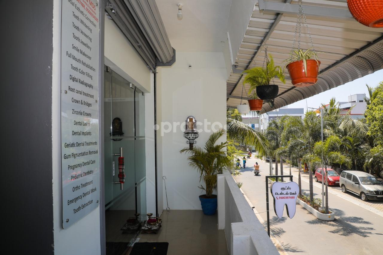 Outside Area at Rootz Endodontics Advanced Dental Care Medavakkam Chennai