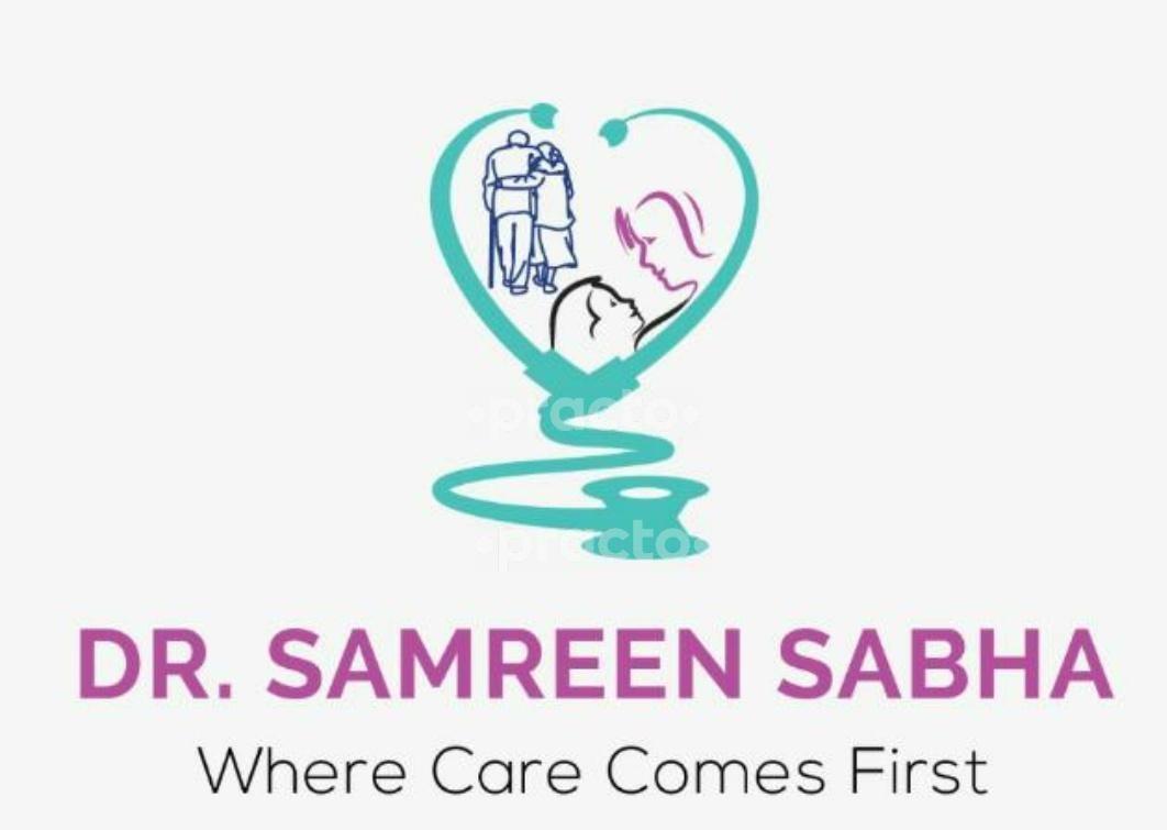 Doctor Names Board at Dr. Samreen Sabha Frazer Town Bangalore