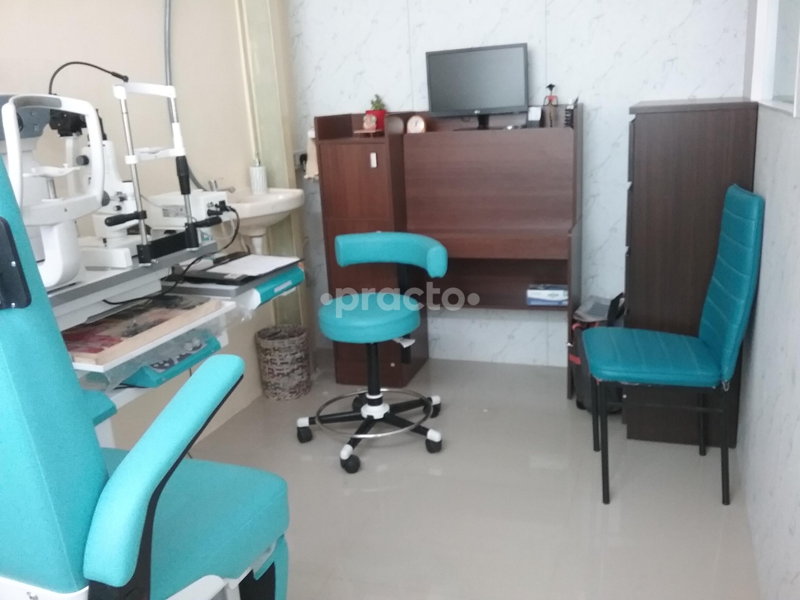 Consultation Room at Dr. Chaitanya Vemu's Eye Clinic Waghbil Thane