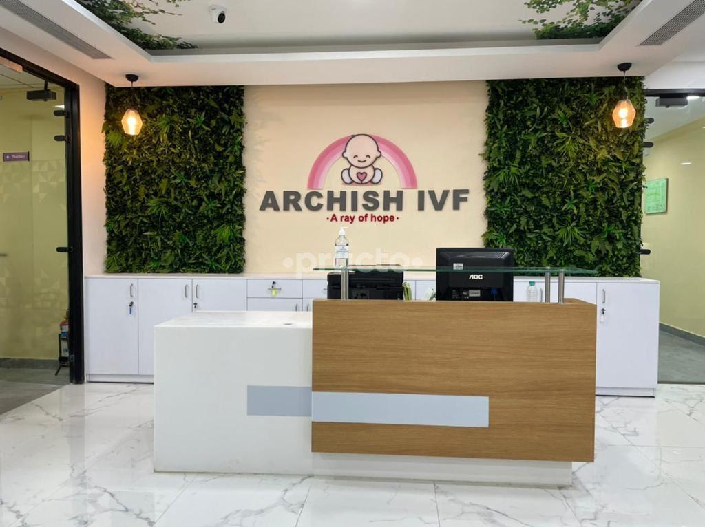 Reception Area at Archish Fertility & IVF Old Airport Road Bangalore