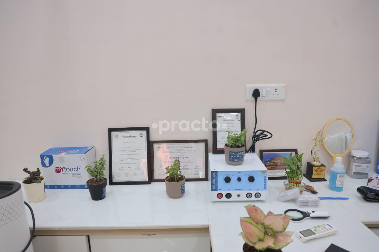 Consultation Room at Radiance Skin Clinic Kamla Nagar Agra