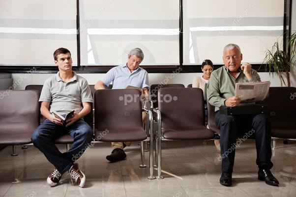Waiting Area at Delhi Digestive Centre Karol Bagh Delhi