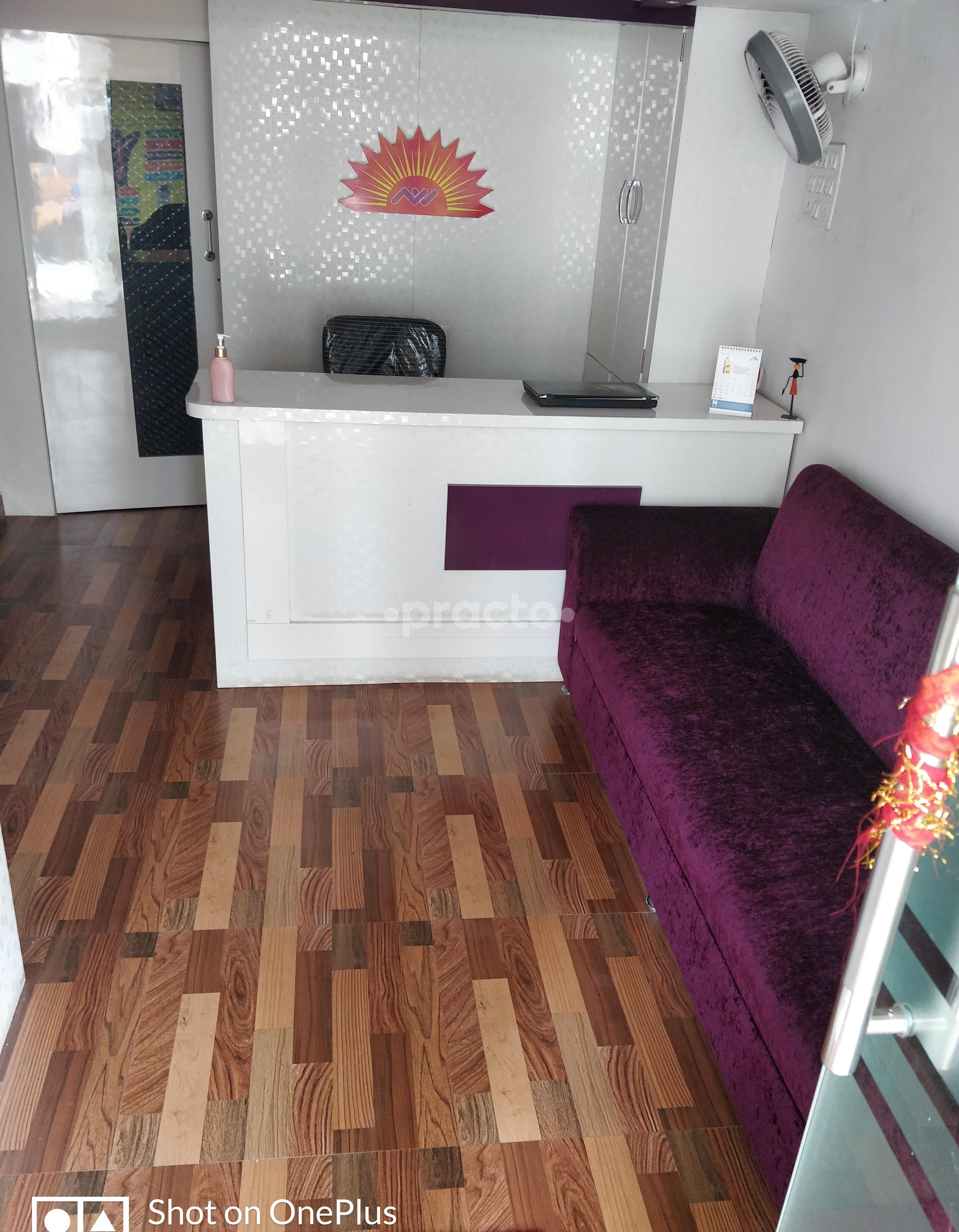 Reception Area at NW spine physiotherapy & autism speech ADHD therapy center Kharghar Navi Mumbai