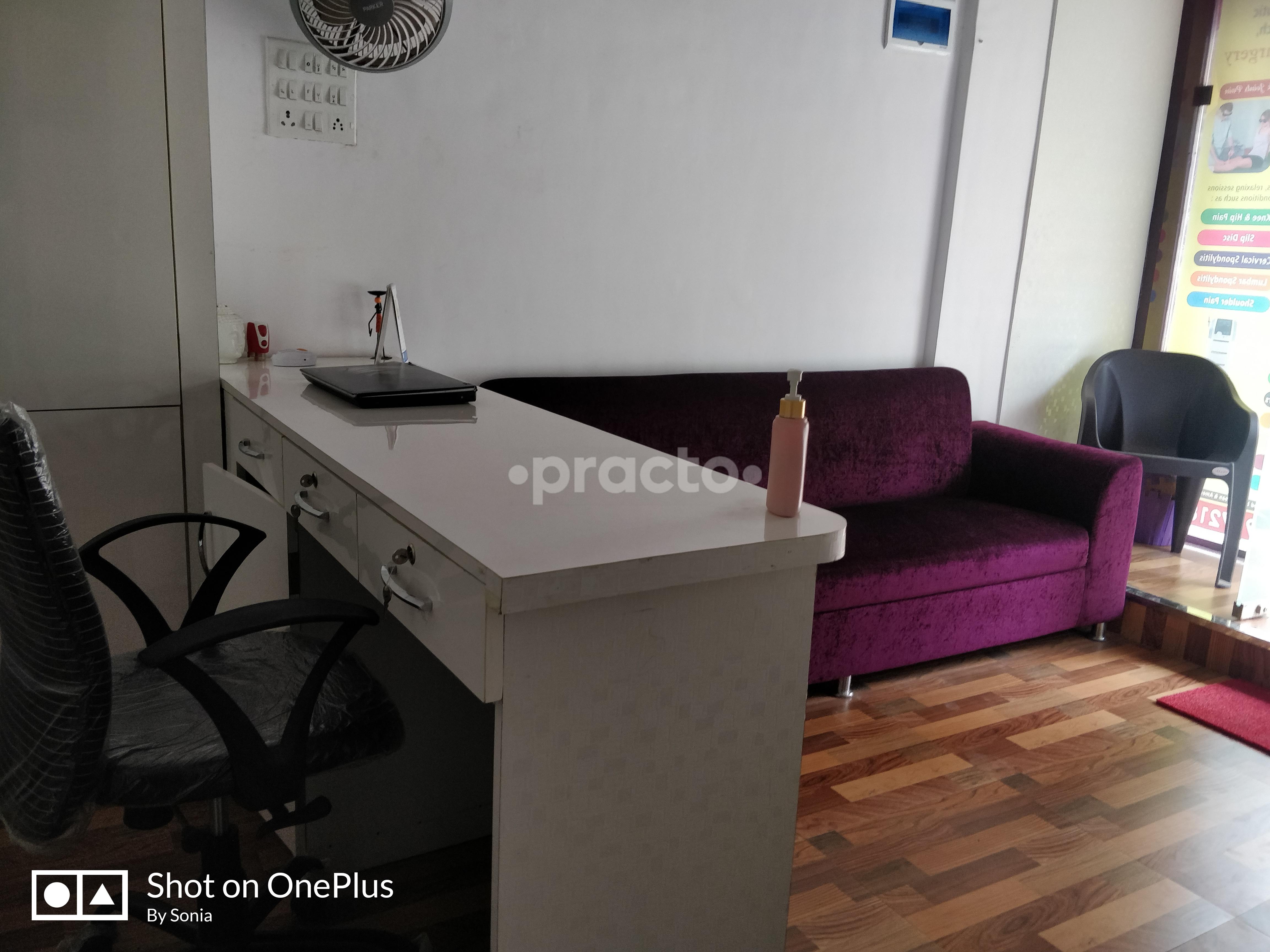 Waiting Area at NW spine physiotherapy & autism speech ADHD therapy center Kharghar Navi Mumbai