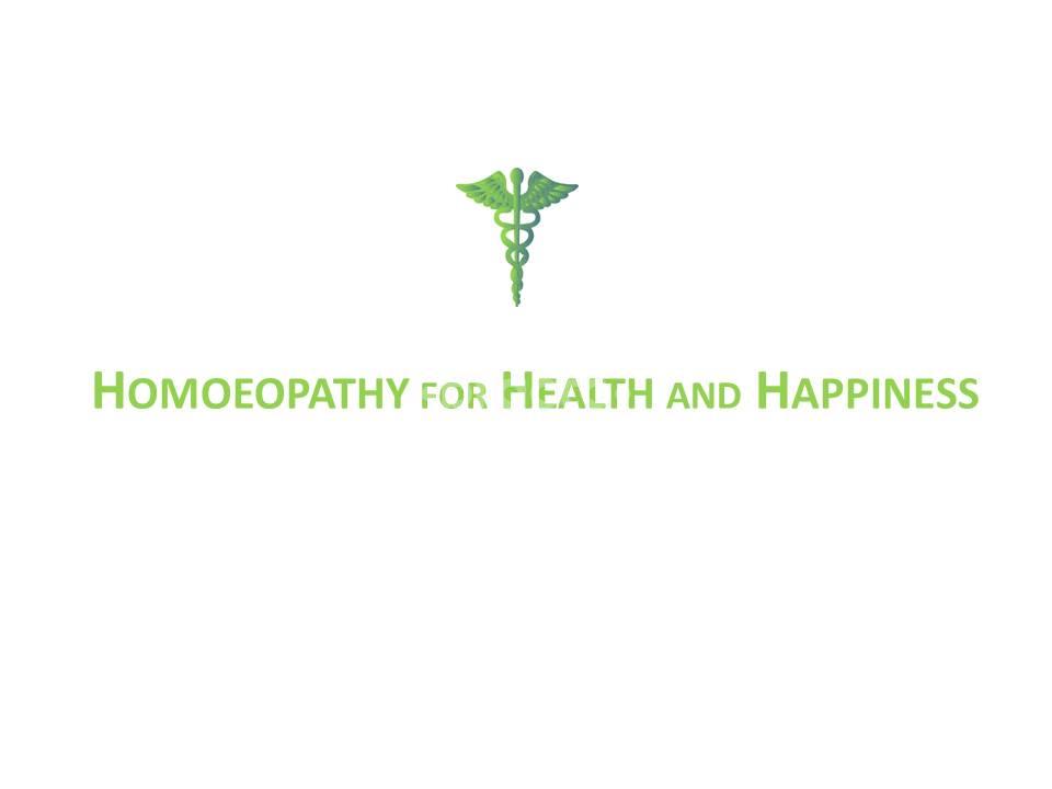 Homoeopathy for Health and Happiness