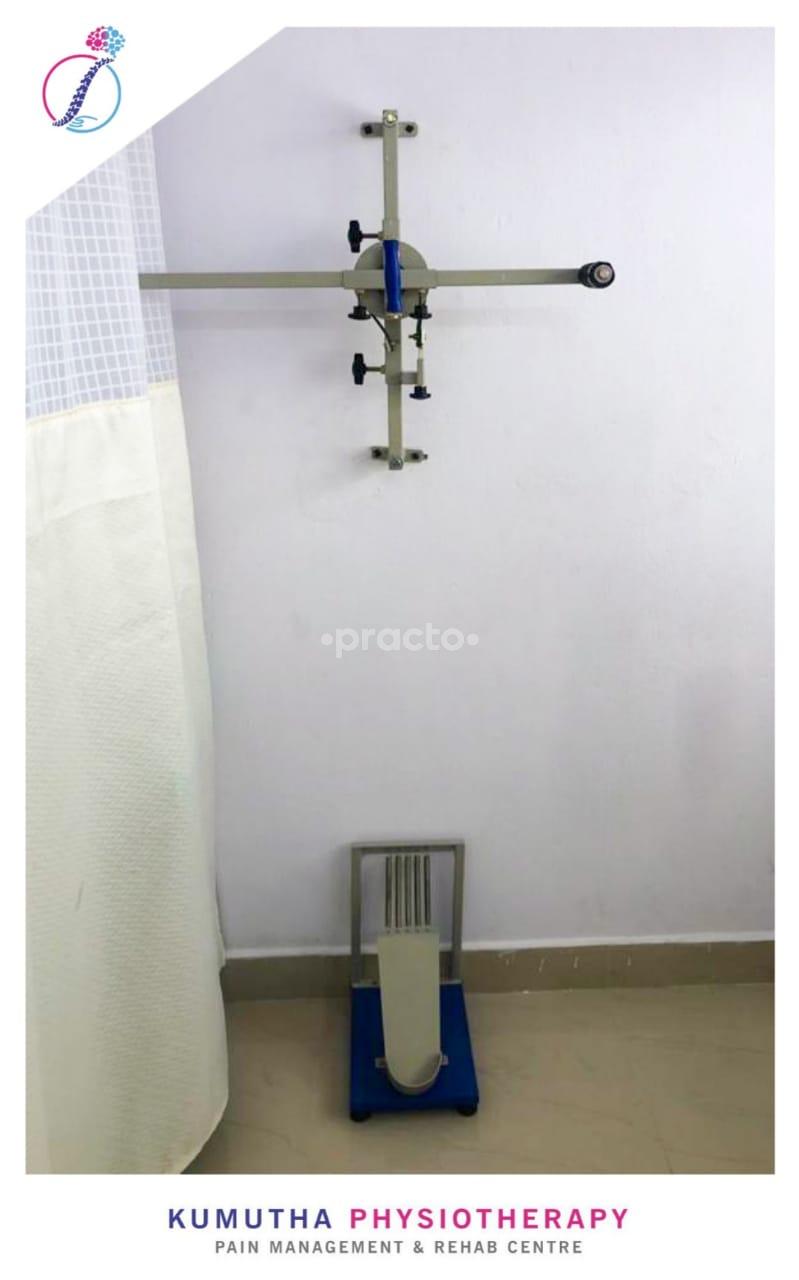 Equipment Area at Kumutha Physiotherapy - Pain Management and Rehab centre Thiruvallur Chennai