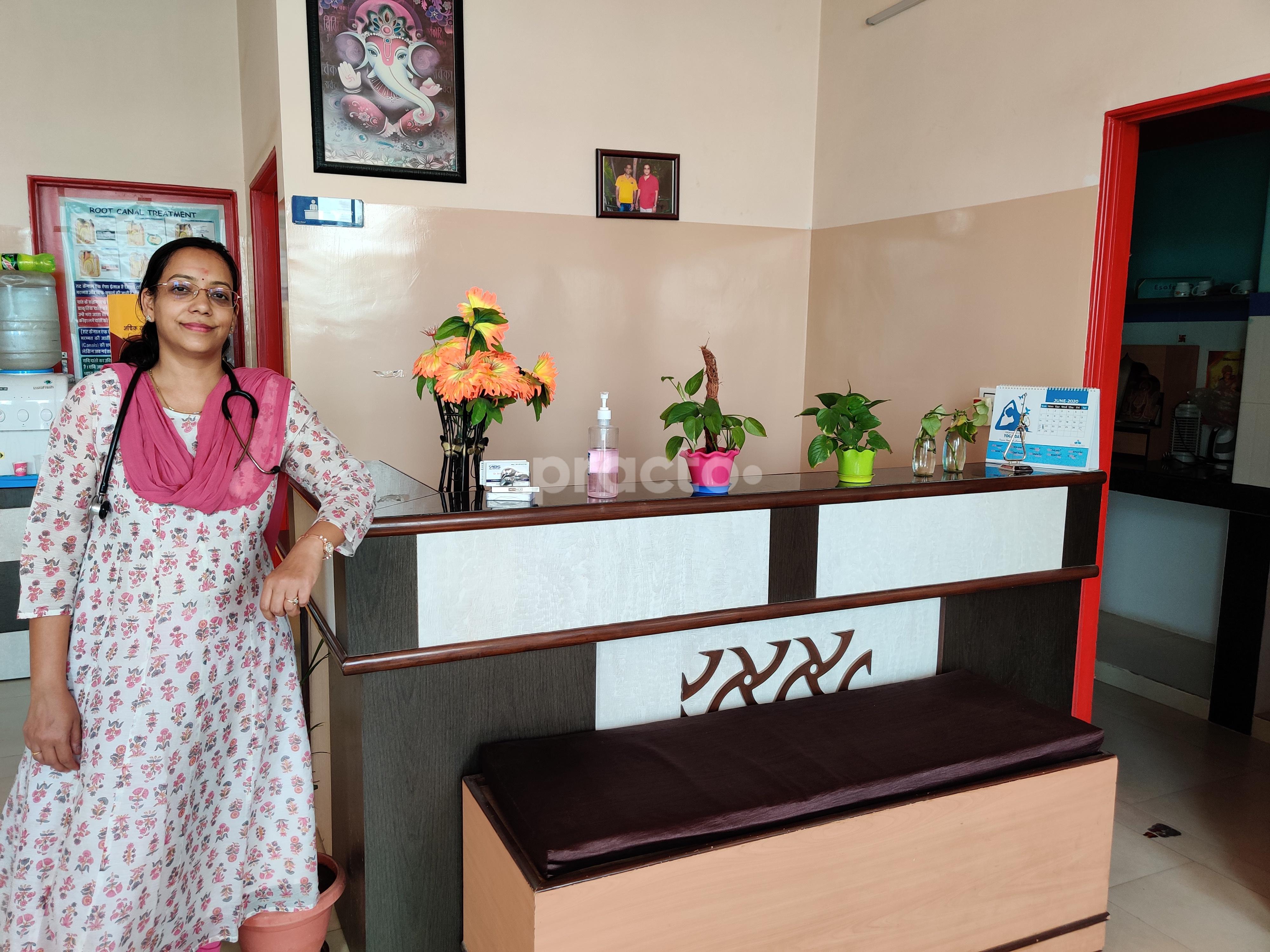 Reception Area at Matre Maternity And Surgical Centre Mansarovar Jaipur