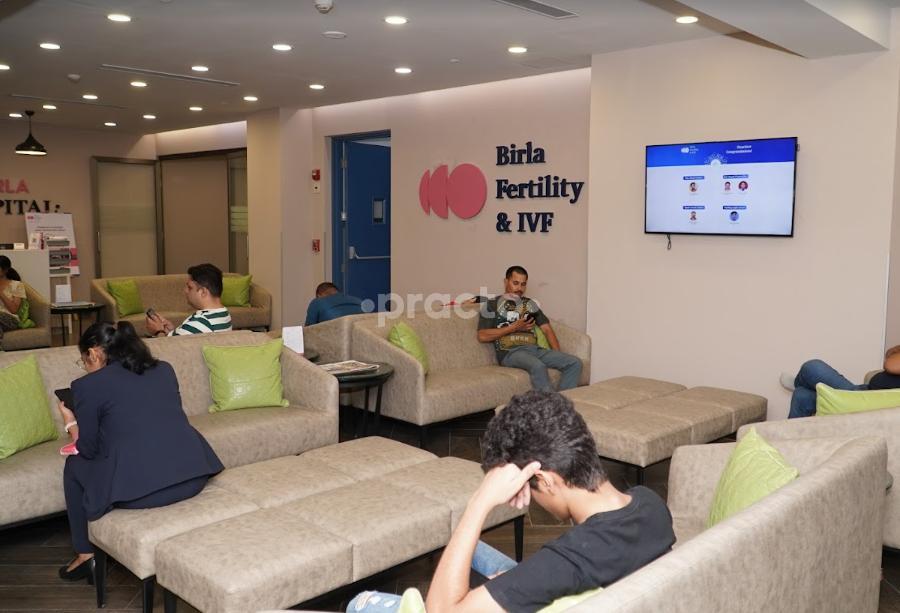 Reception Area at Birla Fertility and IVF Gurgaon Sector 51 Gurgaon