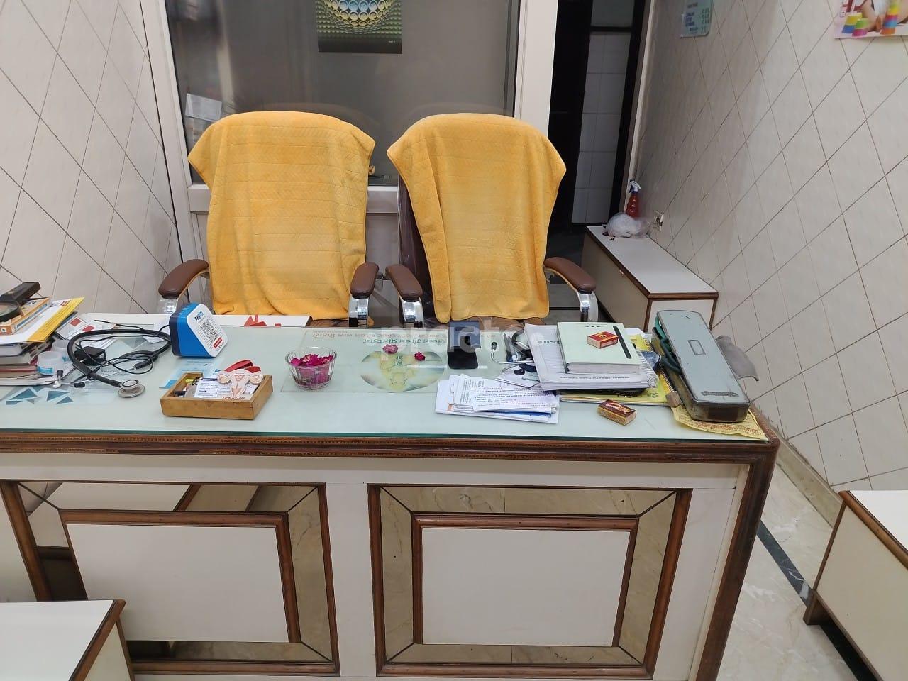 Reception Area at Nirmal Healthcare Center Malka Ganj Delhi