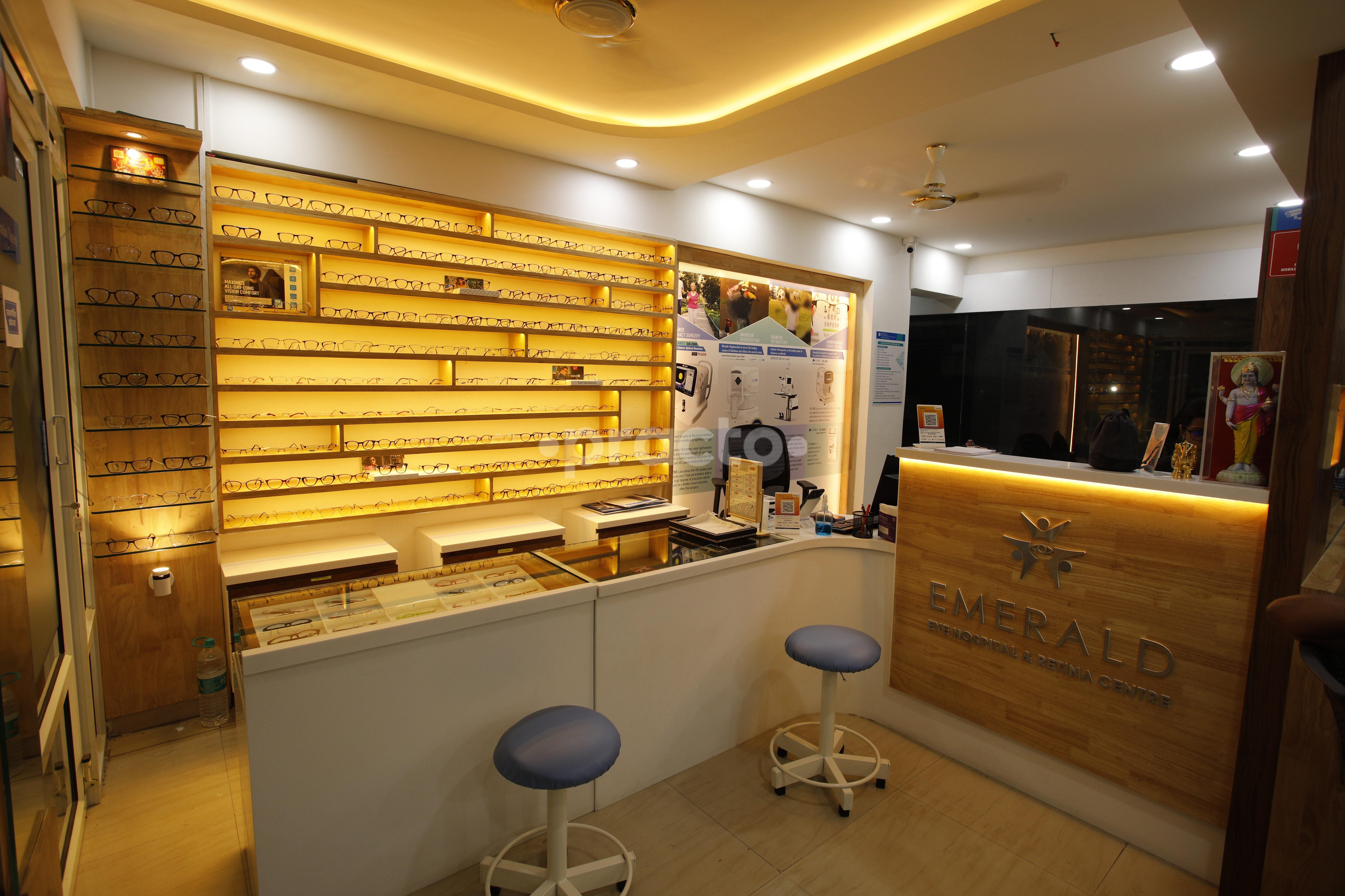 Reception Area at Emerald Eye Hospital & Retina Centre Kothrud Pune