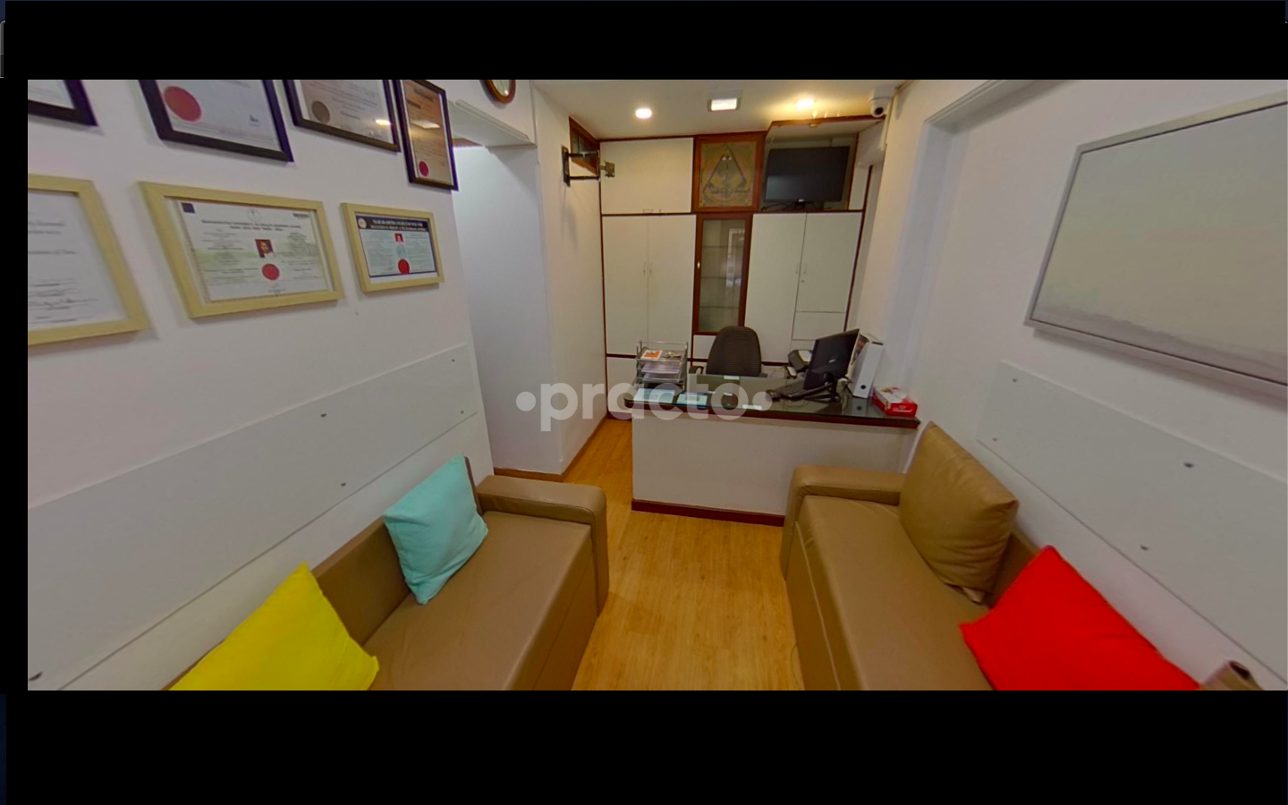 Waiting Area at OrthoDocs Speciality Clinic Andheri West Mumbai