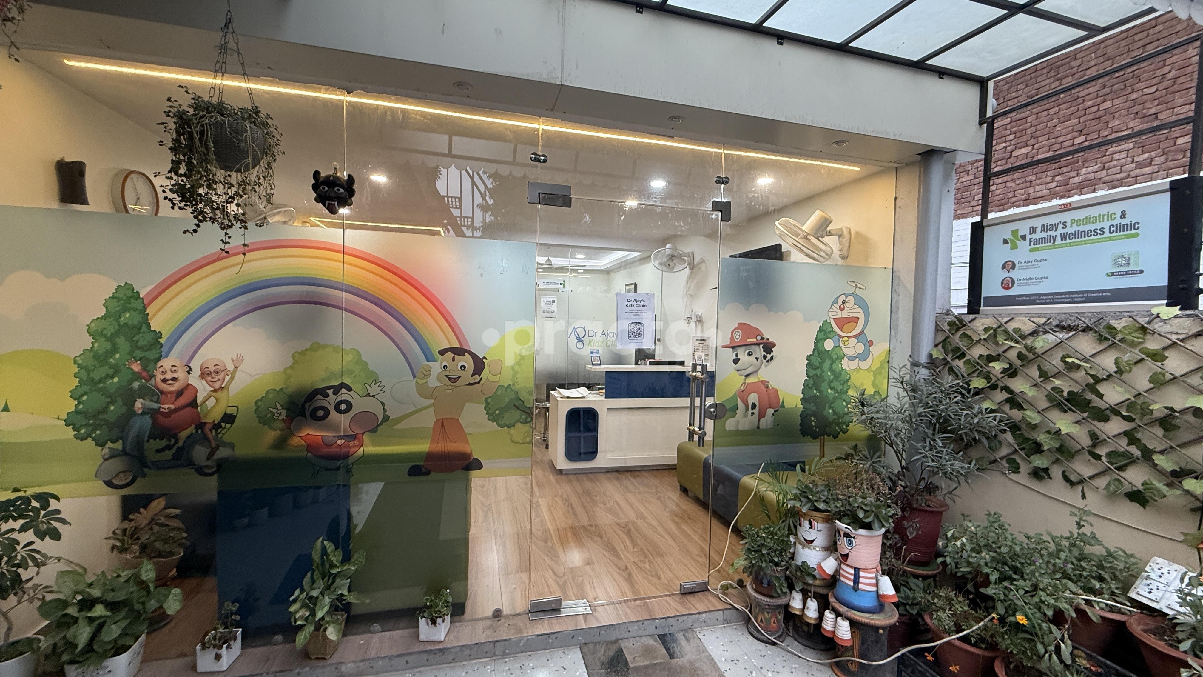 Outside Area at Dr Ajay's Pediatric & Family Wellness Clinic Sector 44 Chandigarh