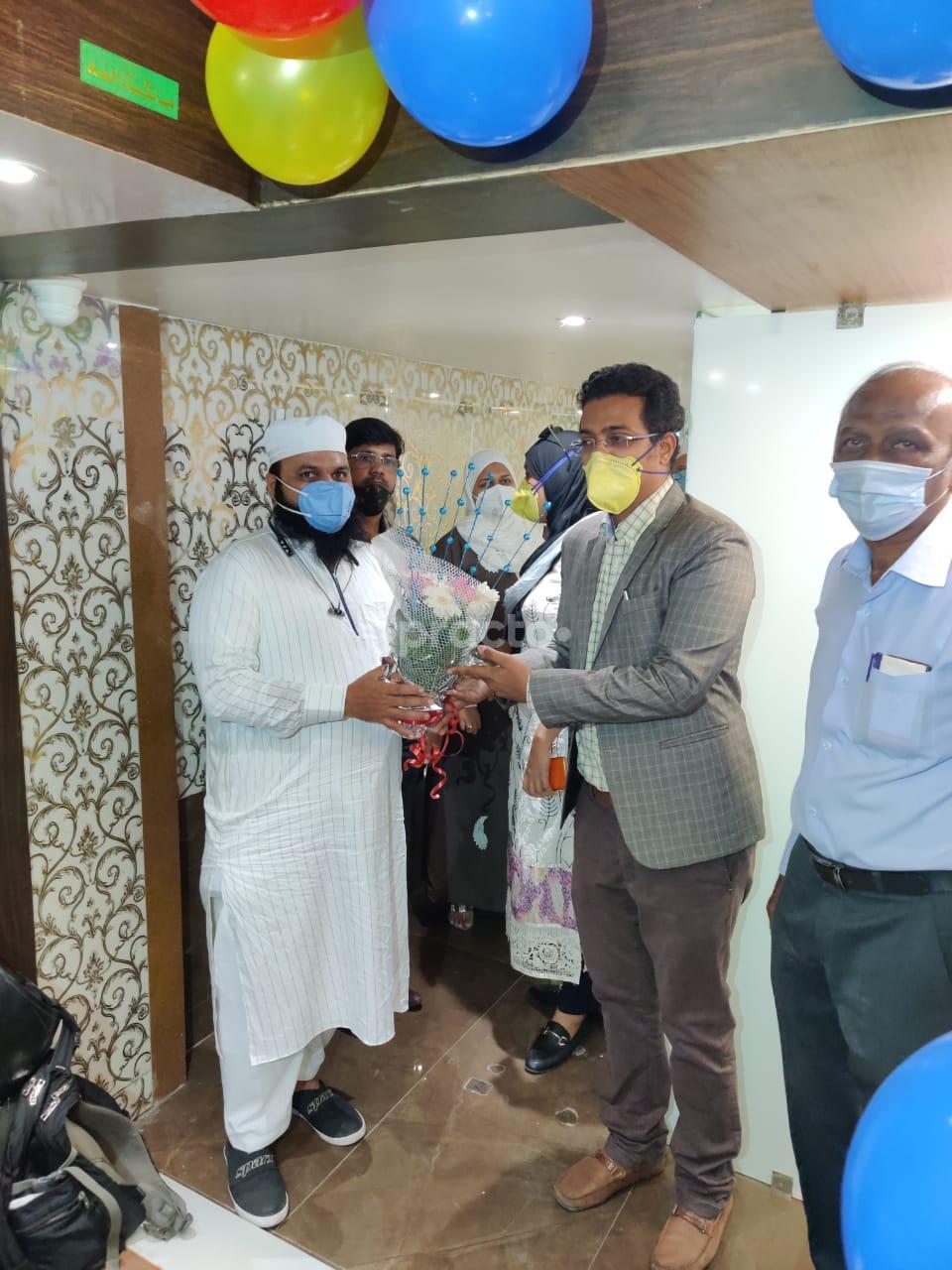 Reception Area at Parkar Health Care Dongri Mumbai