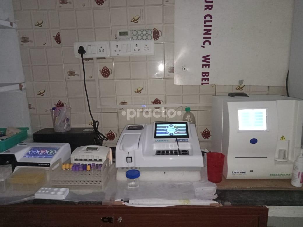 Equipment Area at Mother's Care Clinic Mogappair East Chennai