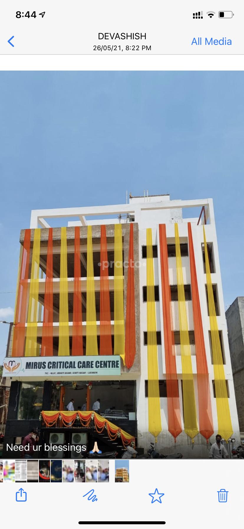 Mirus Critical Care Vibhuthi khand Lucknow