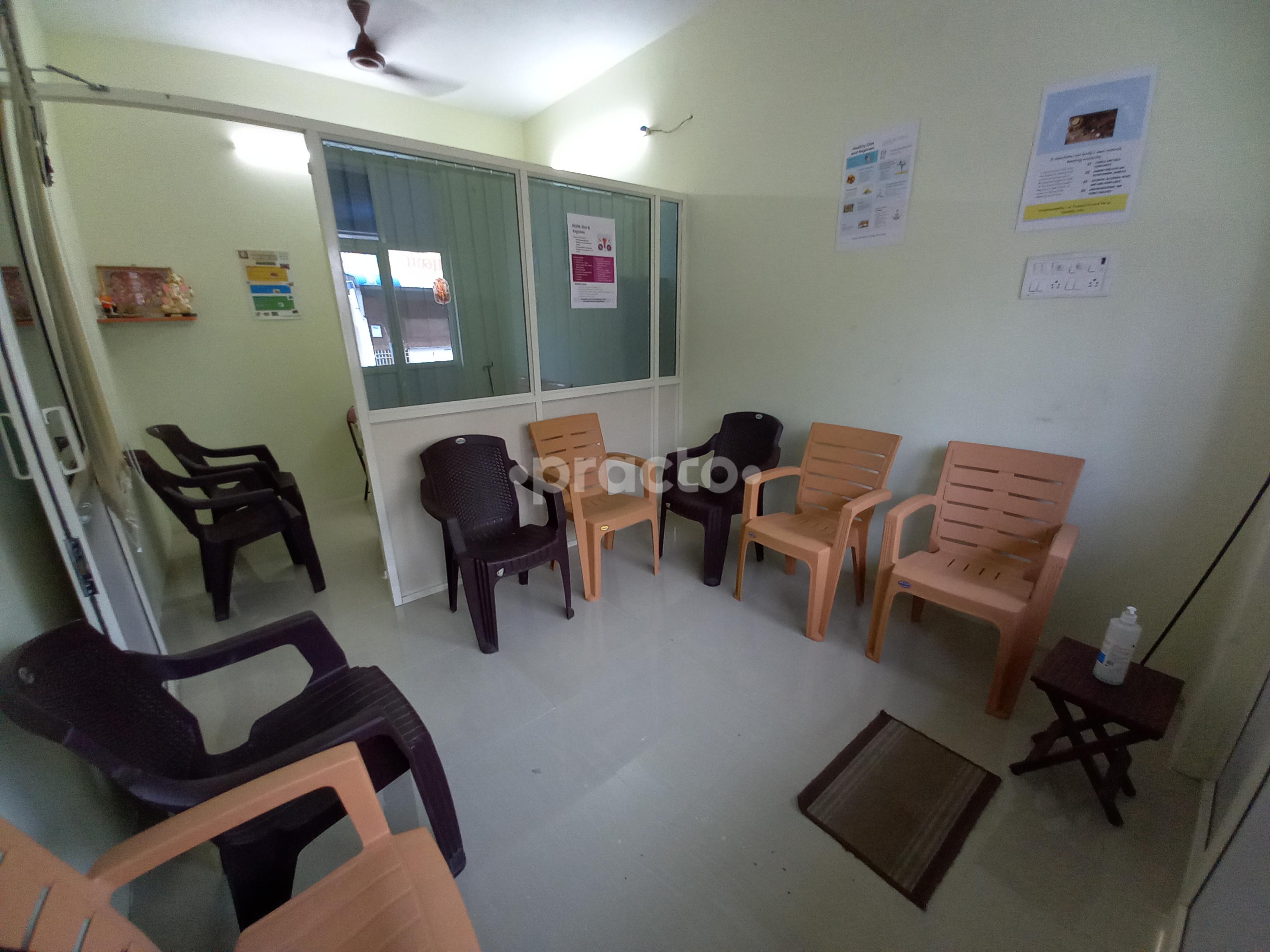 Waiting Area at V R Homoeo Clinic Madipakkam Chennai