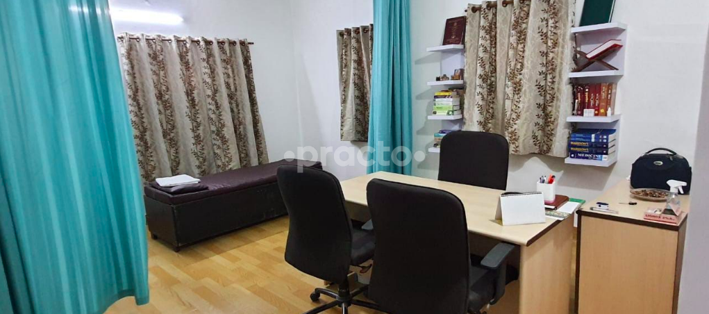Consultation Room at Swasthayu Ayurved Clinic Piplod Surat