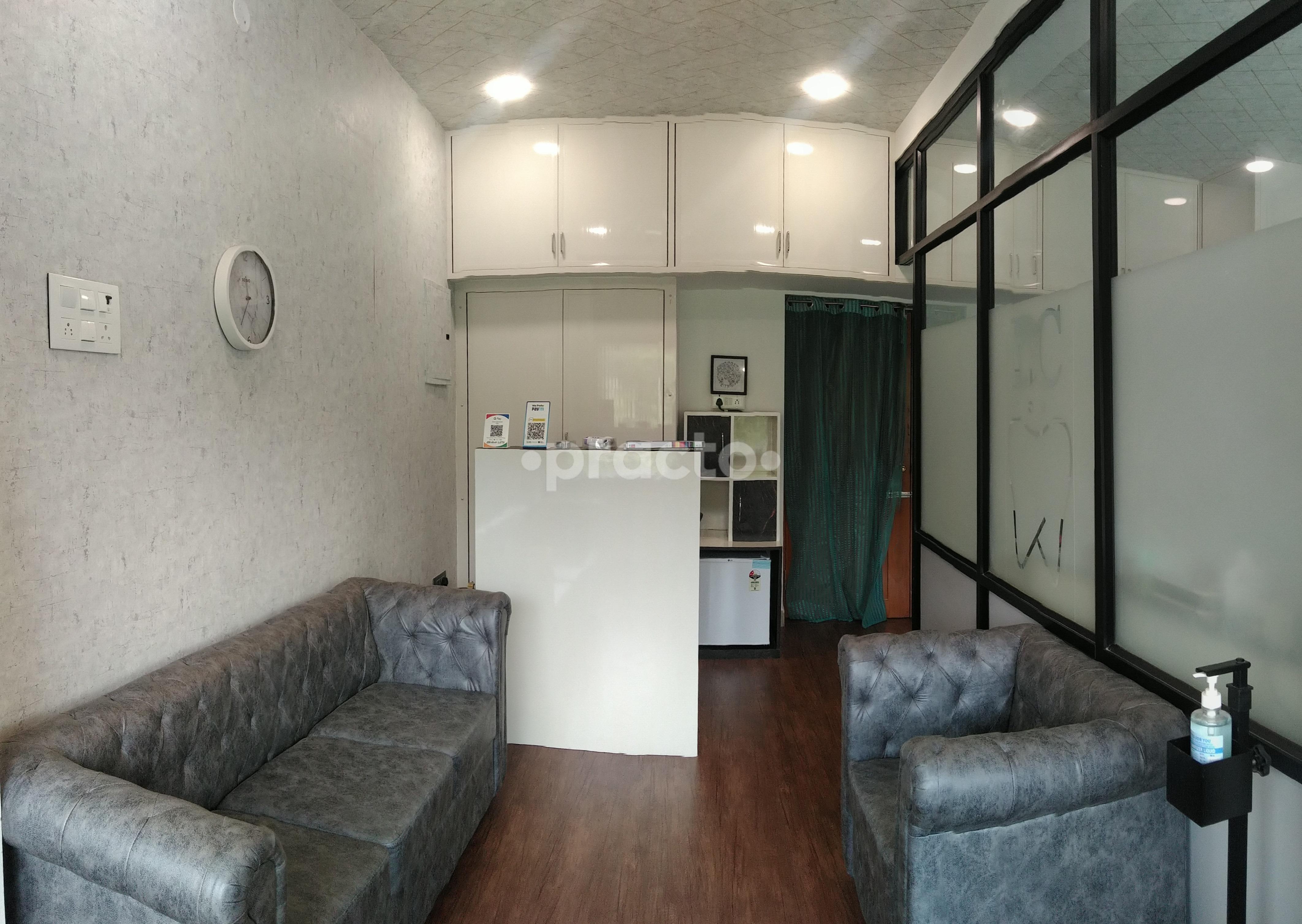 Reception Area at Dens Care Dental Clinic Selaiyur Chennai