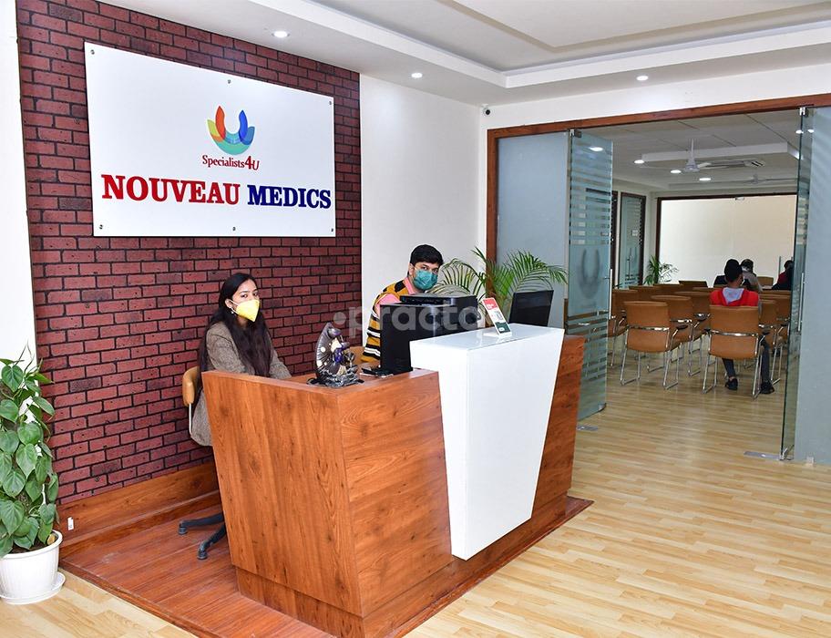 Reception Area at Nouveau Medics Multispeciality Gurgaon Sector 83 Gurgaon