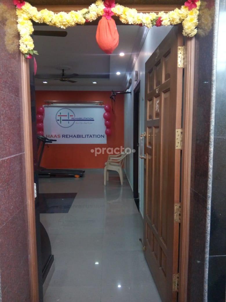 Reception Area at HAAS REHABILITATION LLP Arekere Bangalore