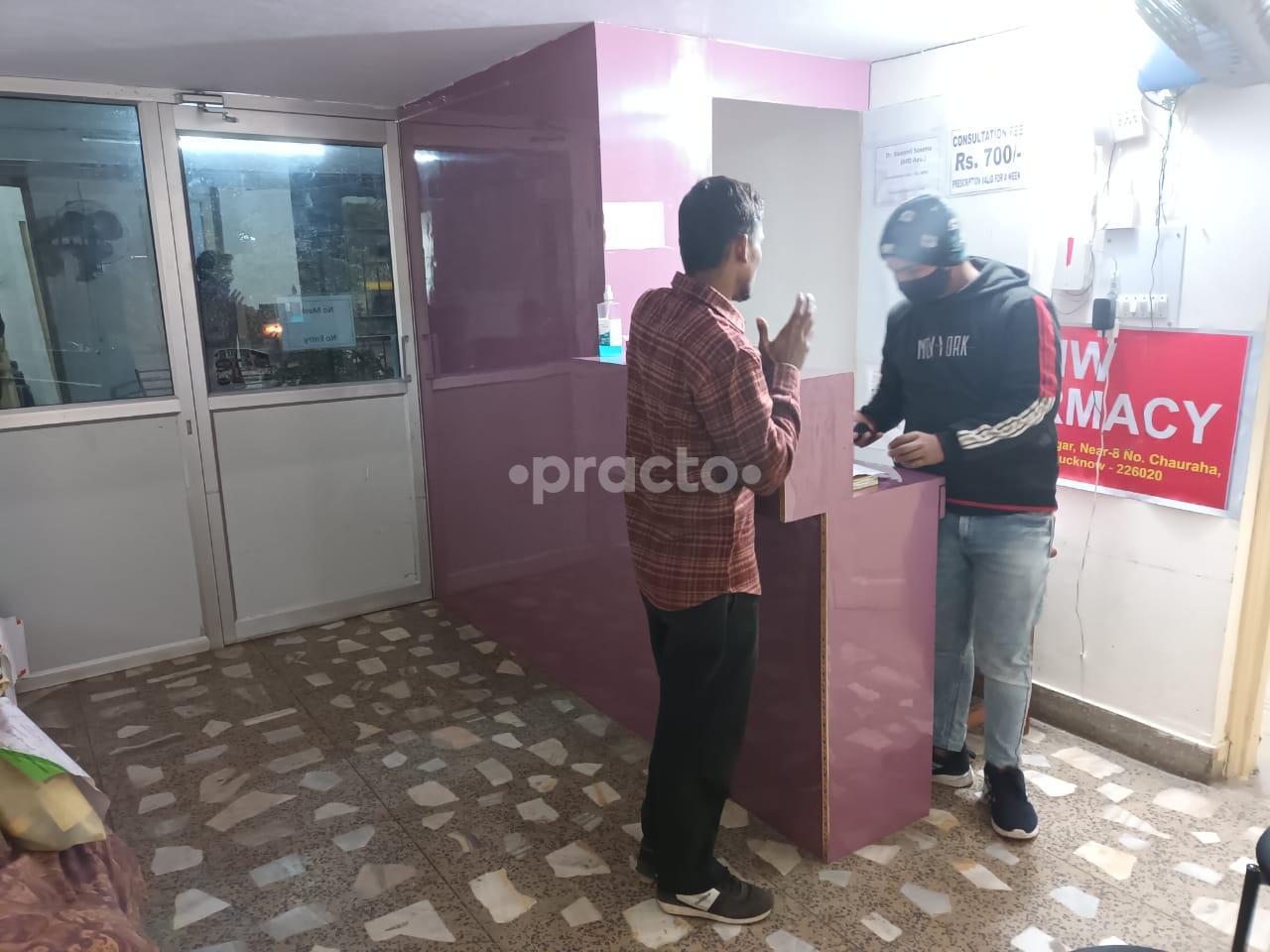 Reception Area at Mind Wellness Clinic Niralanagar Lucknow