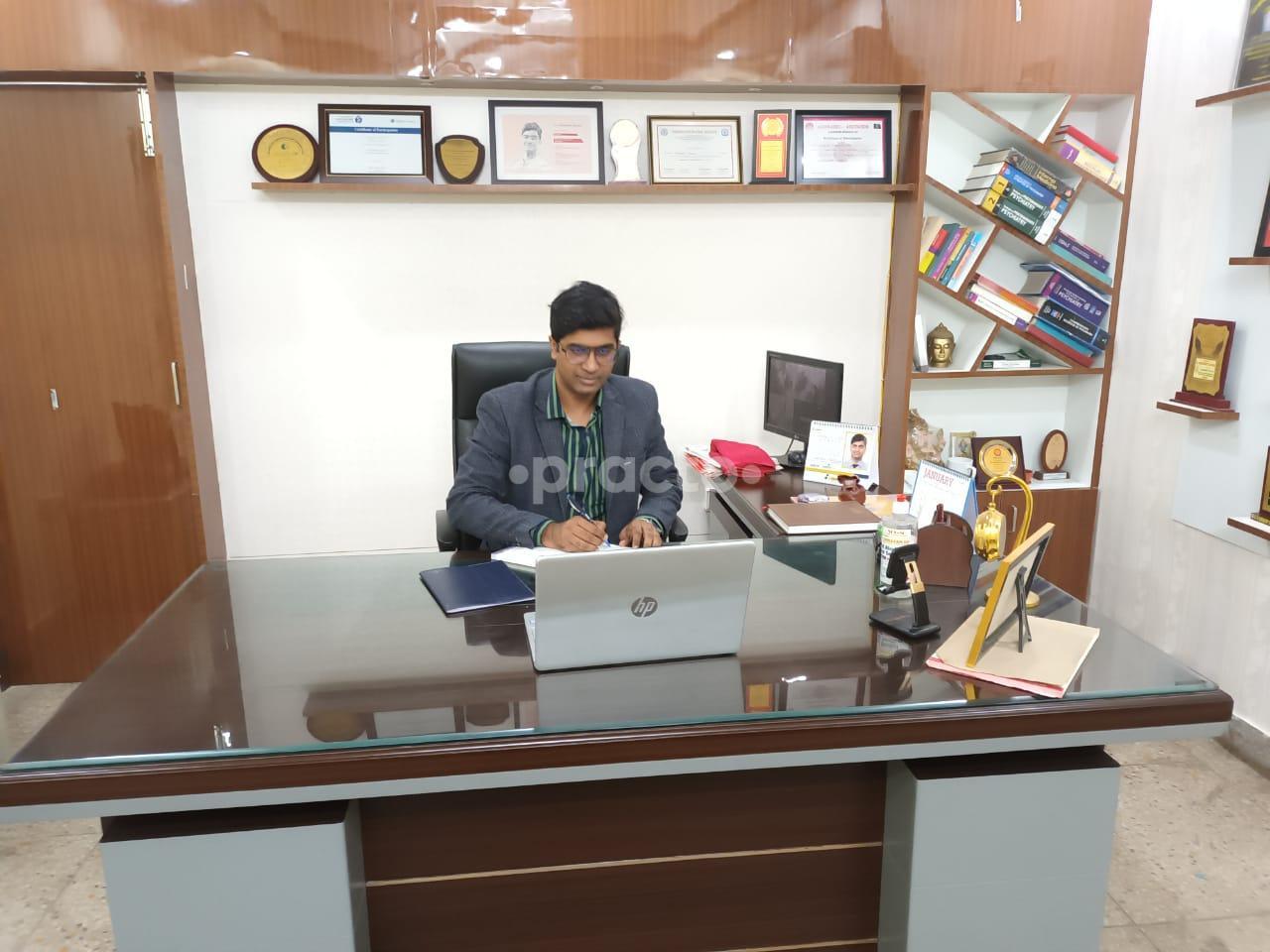 Consultation Room at Mind Wellness Clinic Niralanagar Lucknow