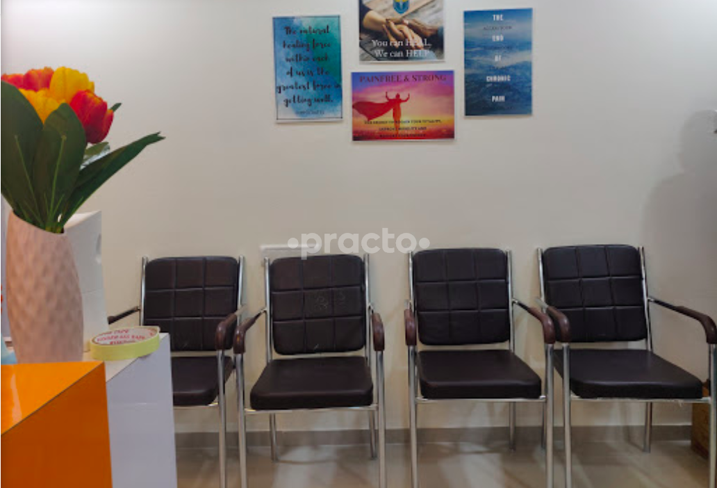 Waiting Area at The Prolotherapy Orthopedic and Physiotherapy Clinic Hadapsar Pune