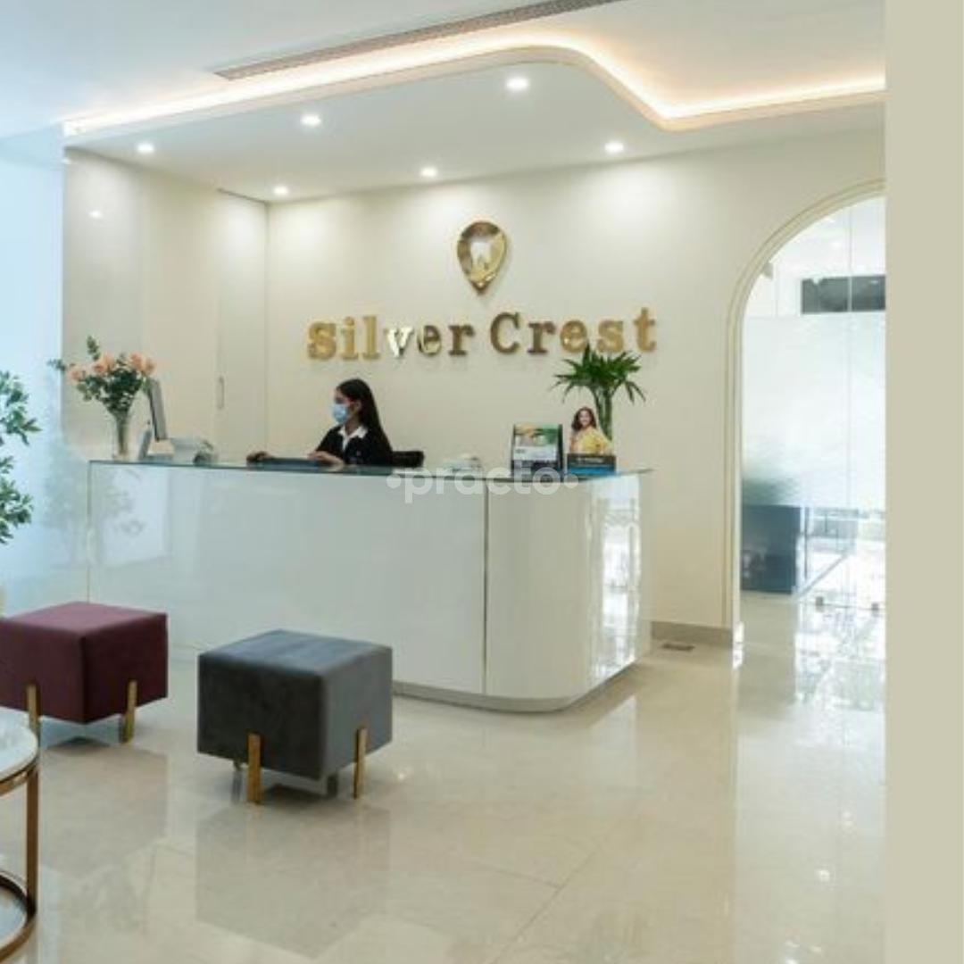 Reception Area at Silver Crest Dental Studio Defence Colony Delhi