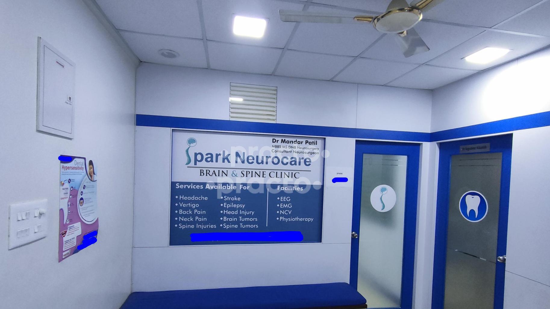 Entrance at Spark Neurocare Brain & Spine Clinic Wakad Pune