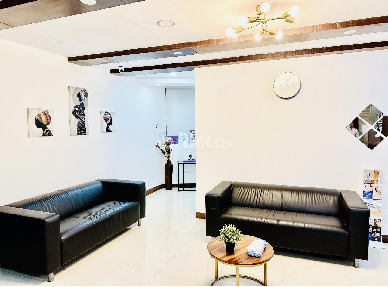 Reception Area at Dr. Saguna's Premier Dermatology Clinic Kukatpally Hyderabad