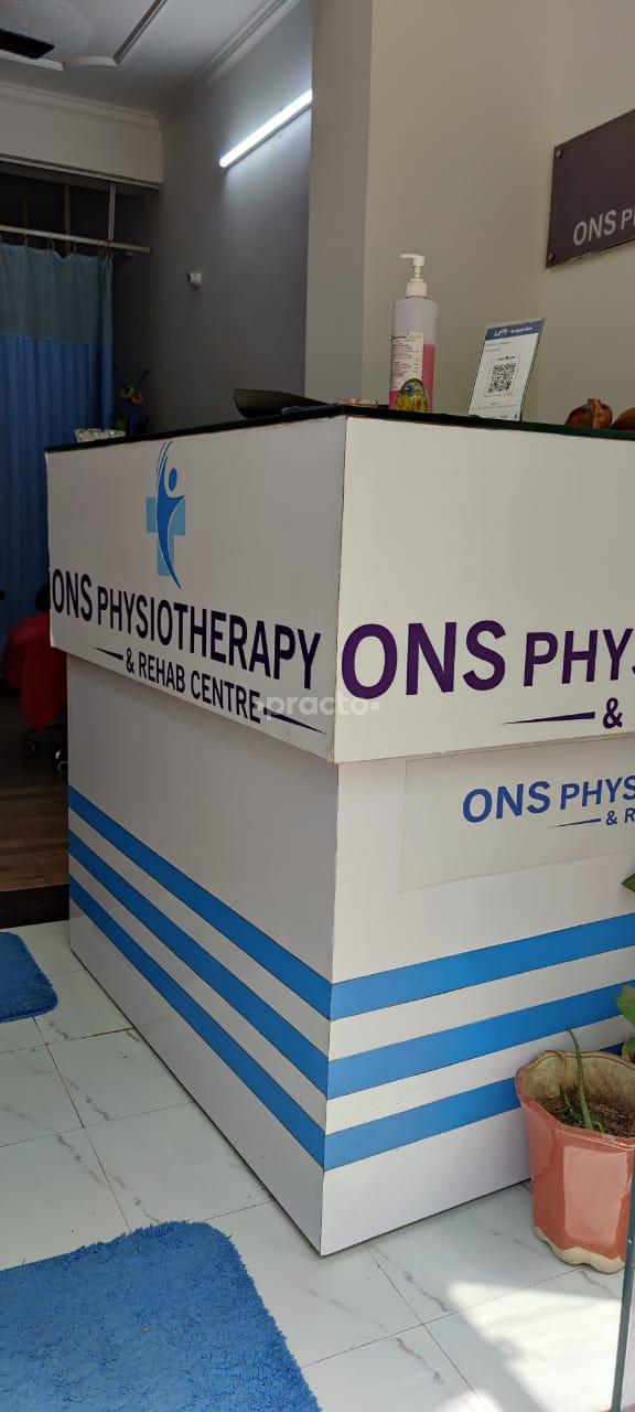 Reception Area at ONS Physiotherapy & Rehab Centre Gurgaon Sector 43 Gurgaon