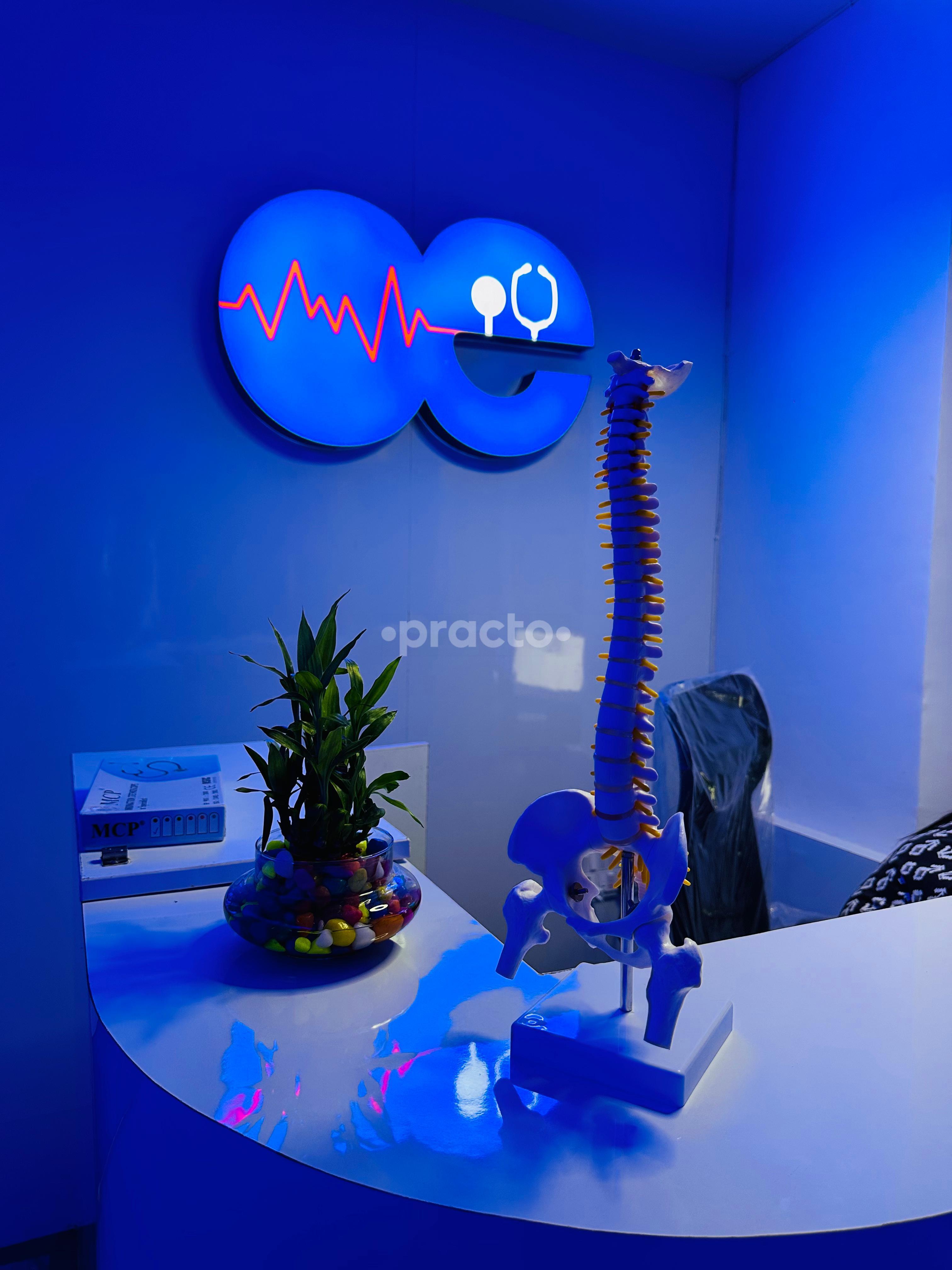 Reception Area at Laeknir Multispeciality Clinic Kasavanahalli Bangalore