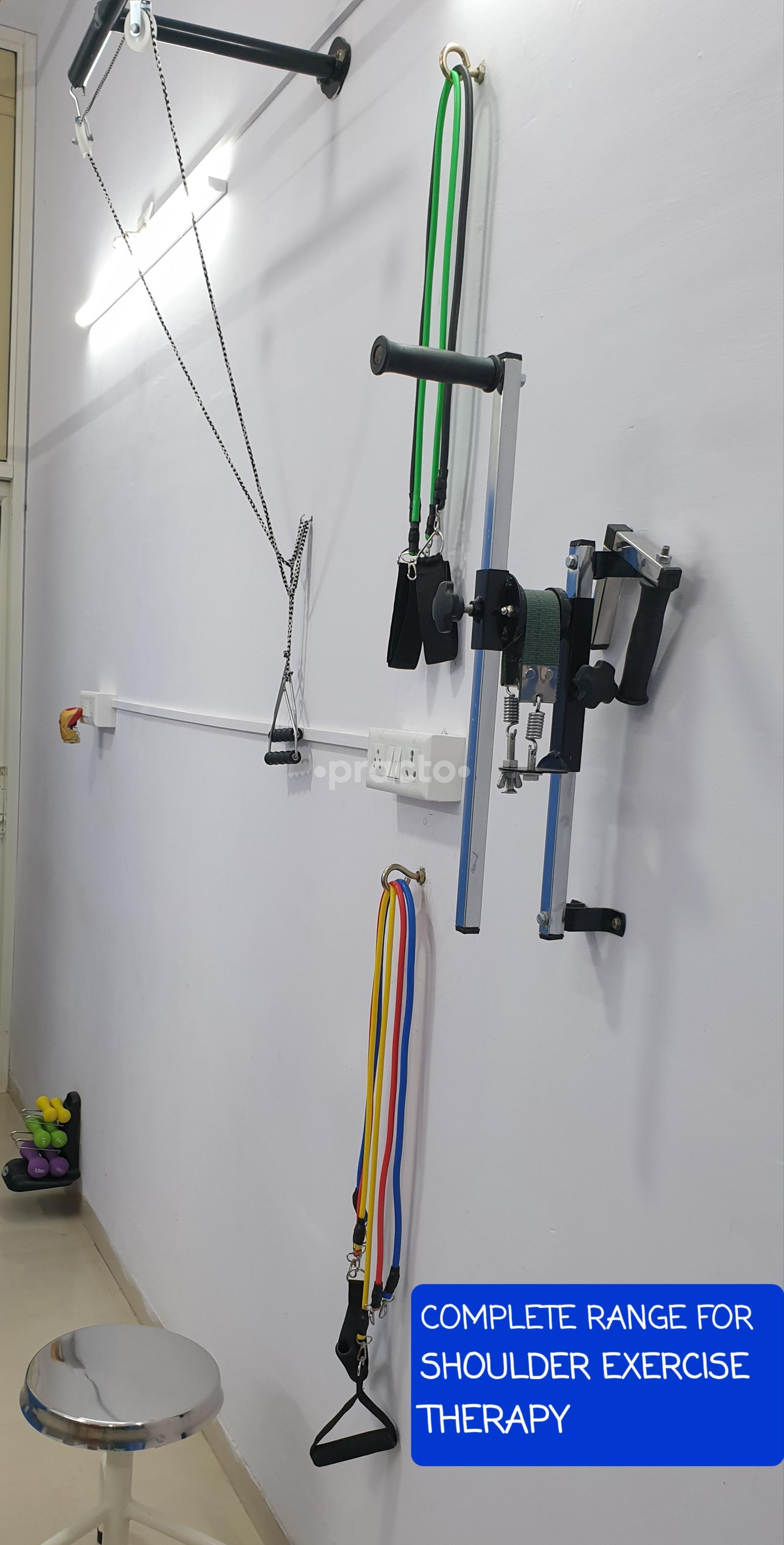 Equipment Area at Prime Health Physiotherapy Chandkheda Ahmedabad