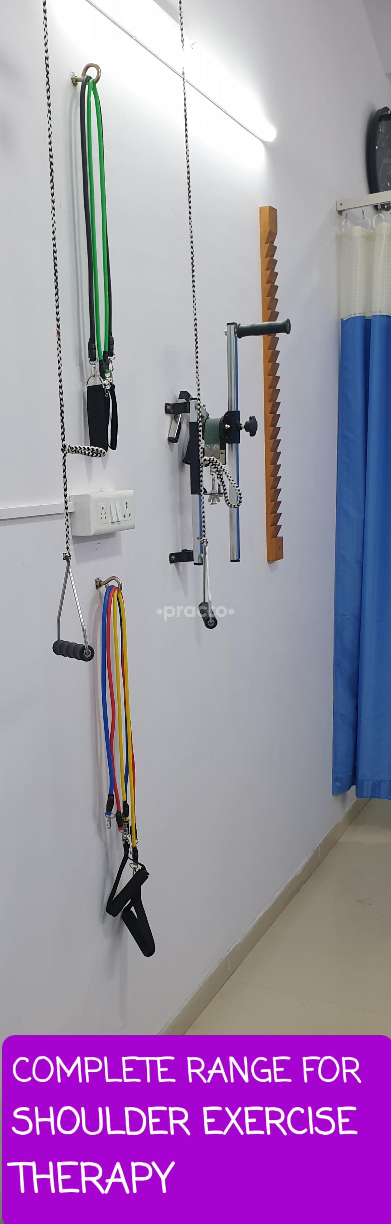Equipment Area at Prime Health Physiotherapy Chandkheda Ahmedabad