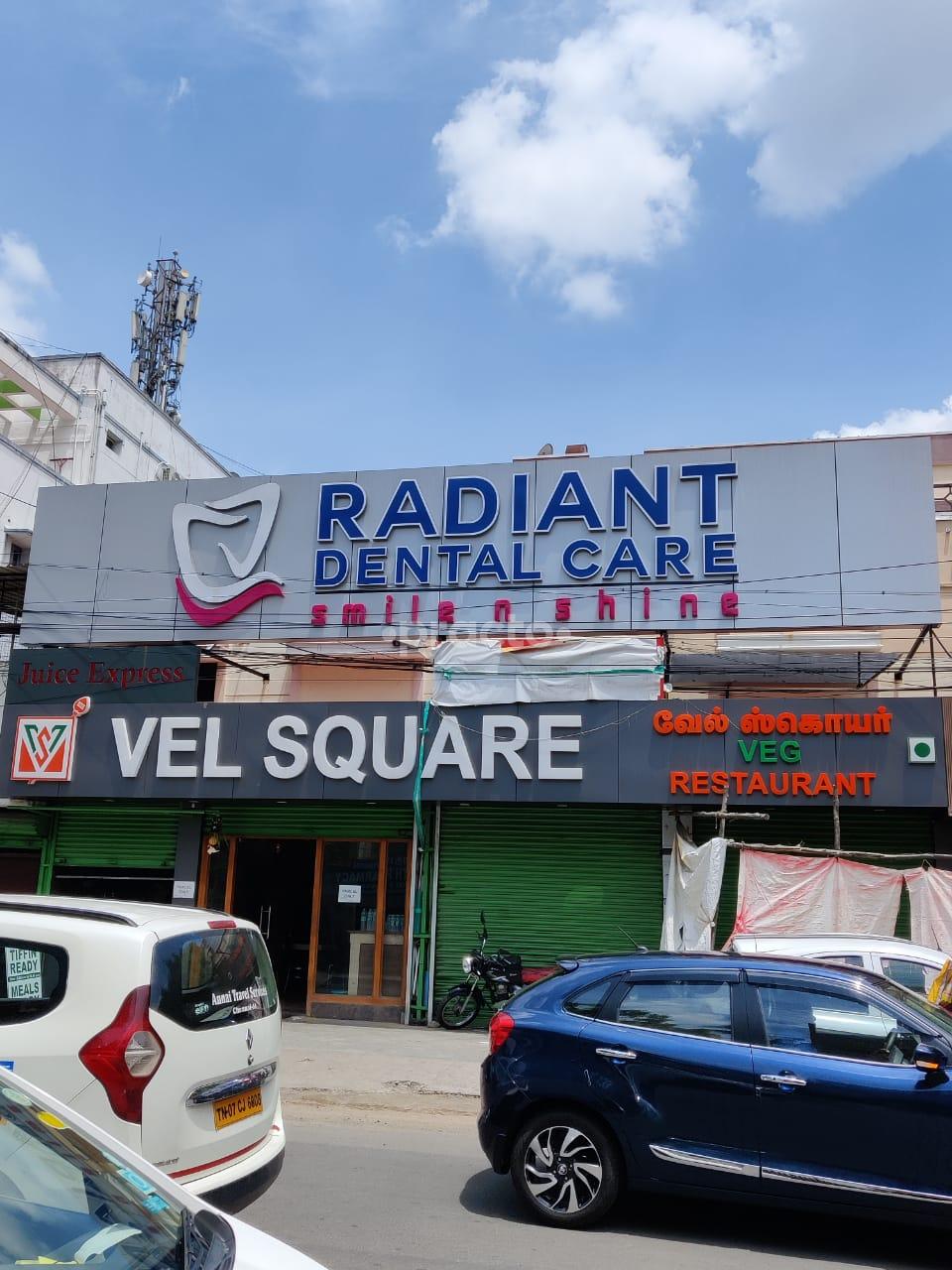 Outside Area at Radiant Dental Care Nanganallur Chennai