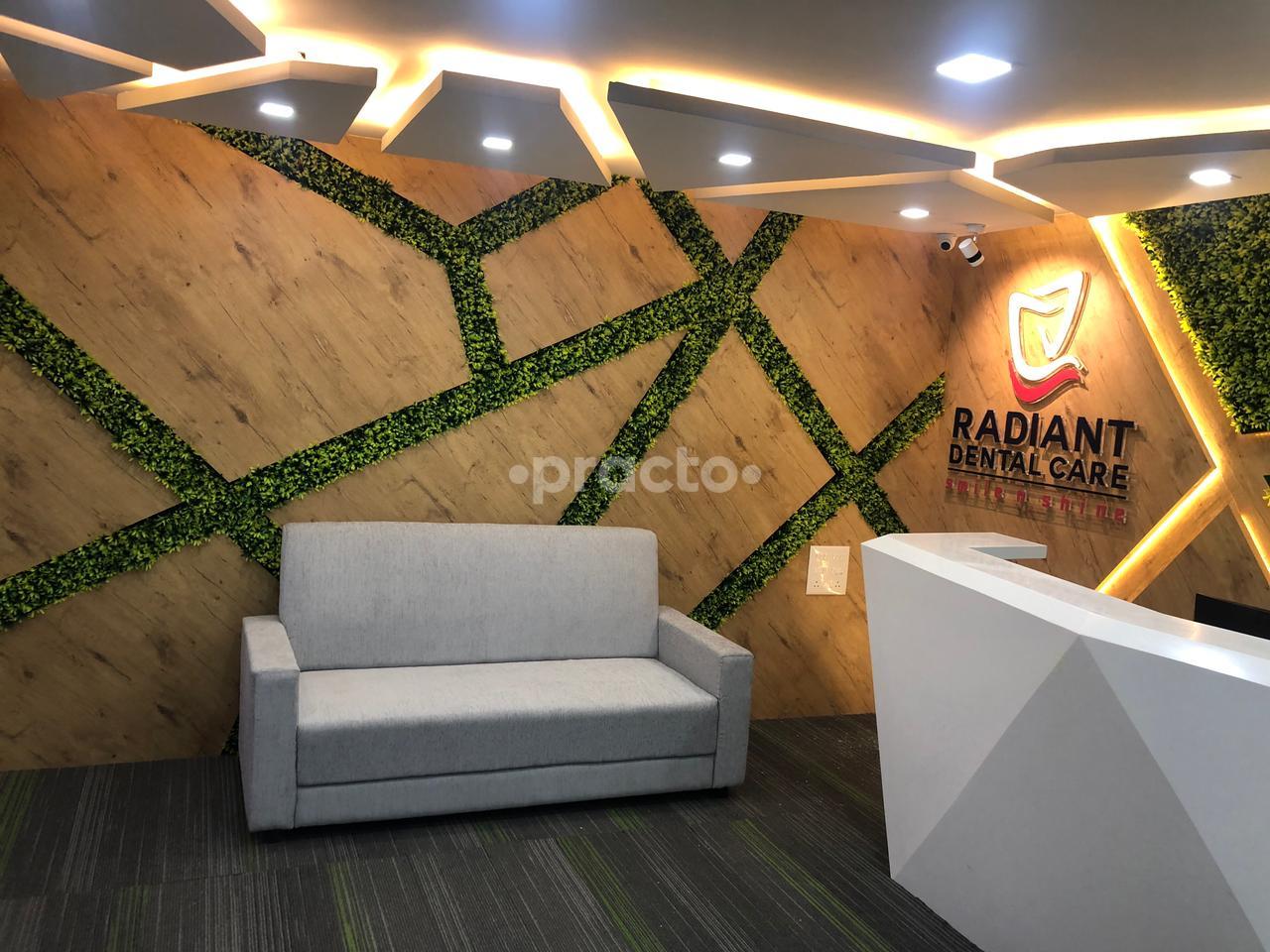 Reception Area at Radiant Dental Care Chromepet Chennai
