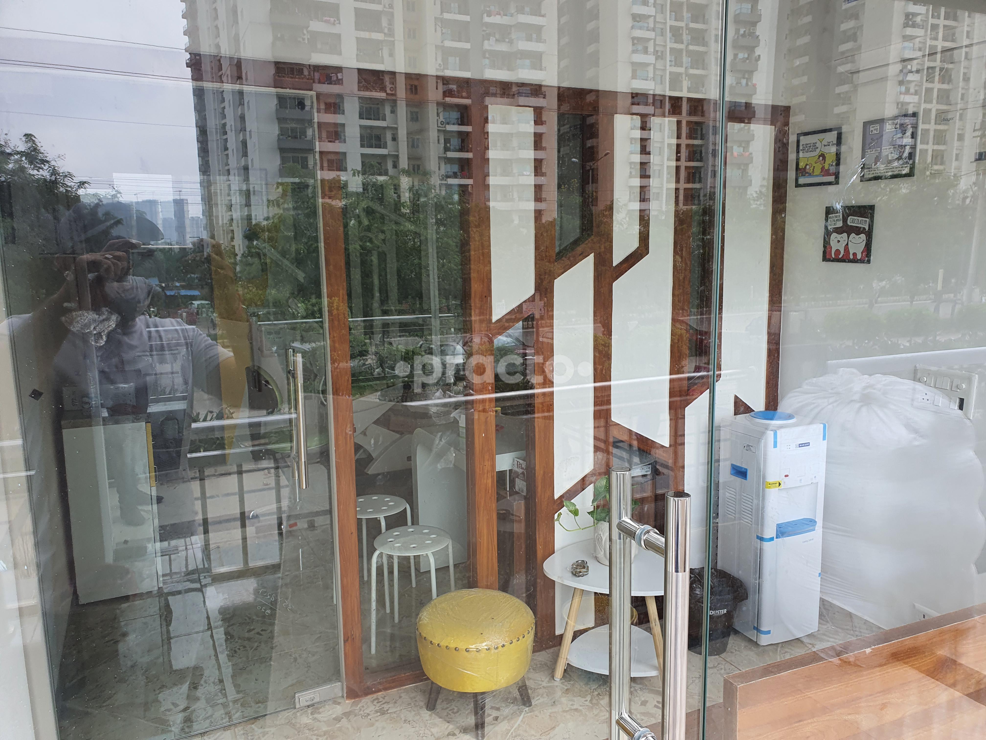 Waiting Area at Orasure Dental Care Gaur City Noida