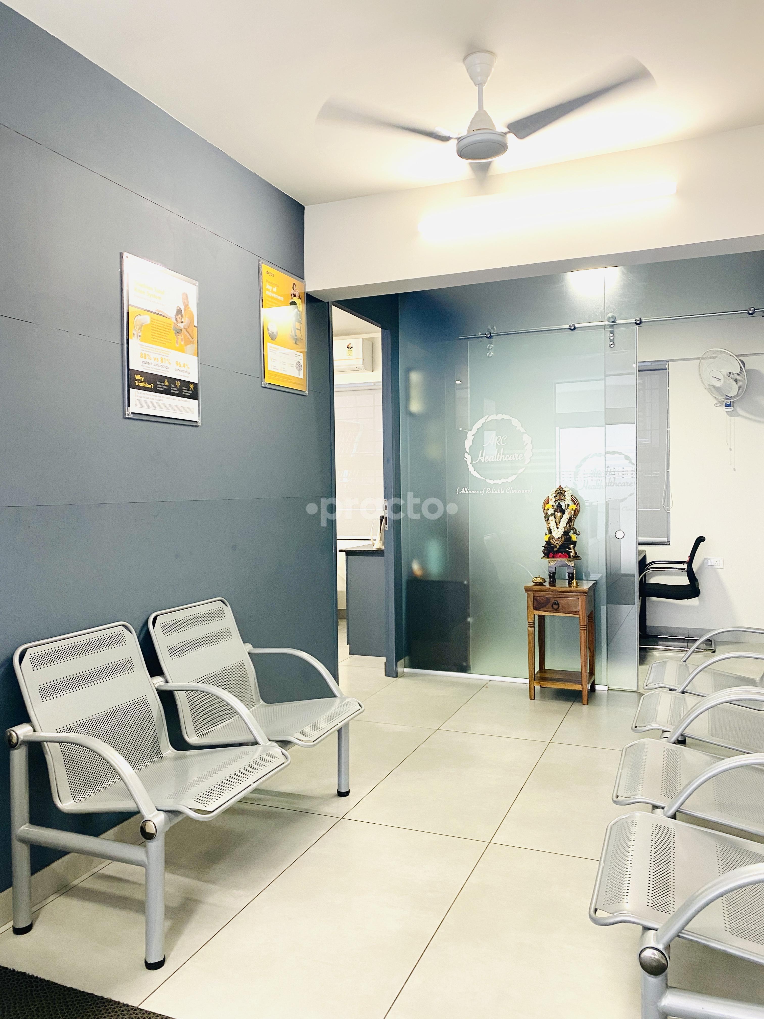 Reception Area at Arc Healthcare Malleswaram Bangalore