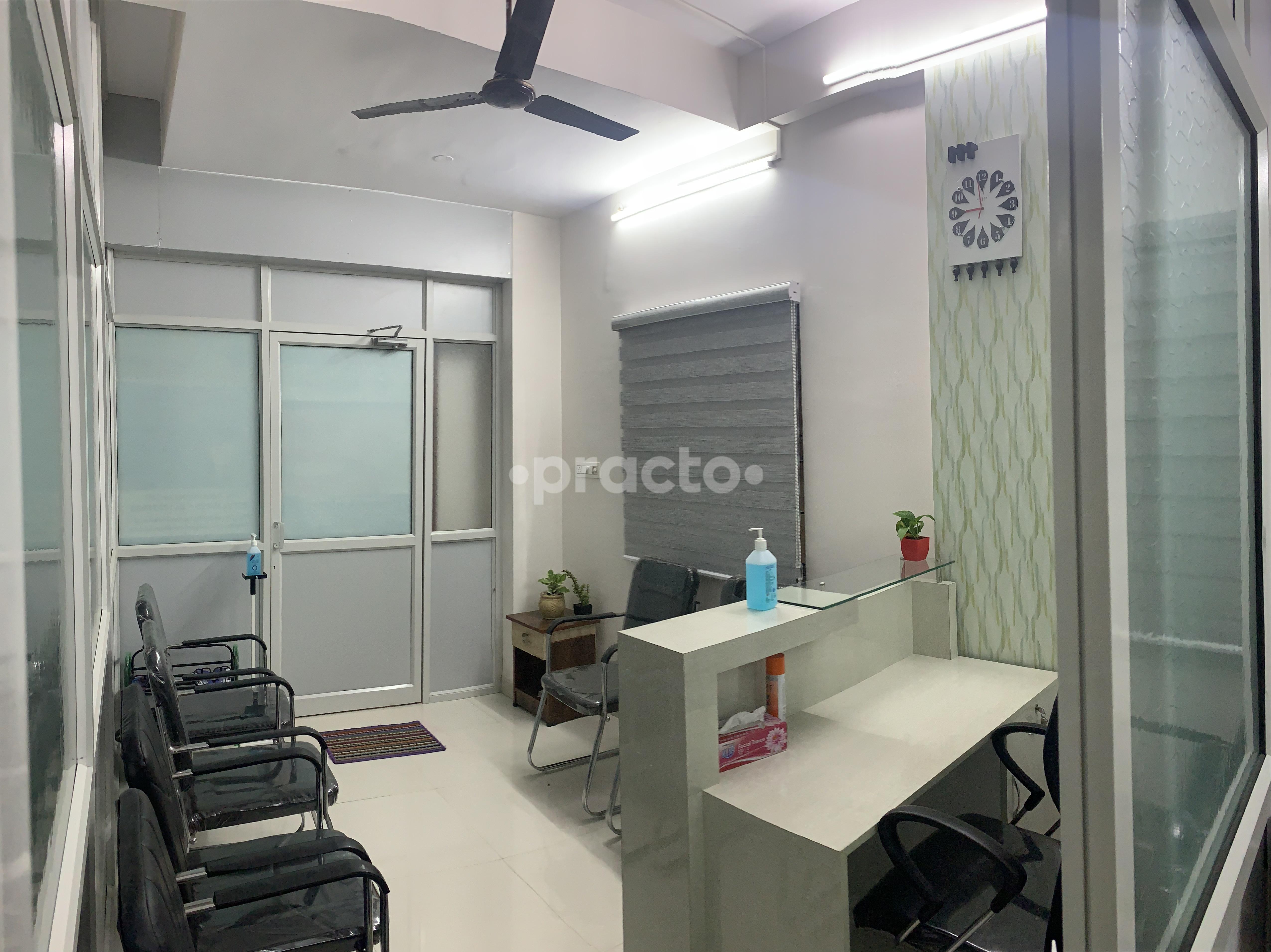 Reception Area at Align and Smile Orthodontic and Multispeciality Dental Clinic Balagere Bangalore