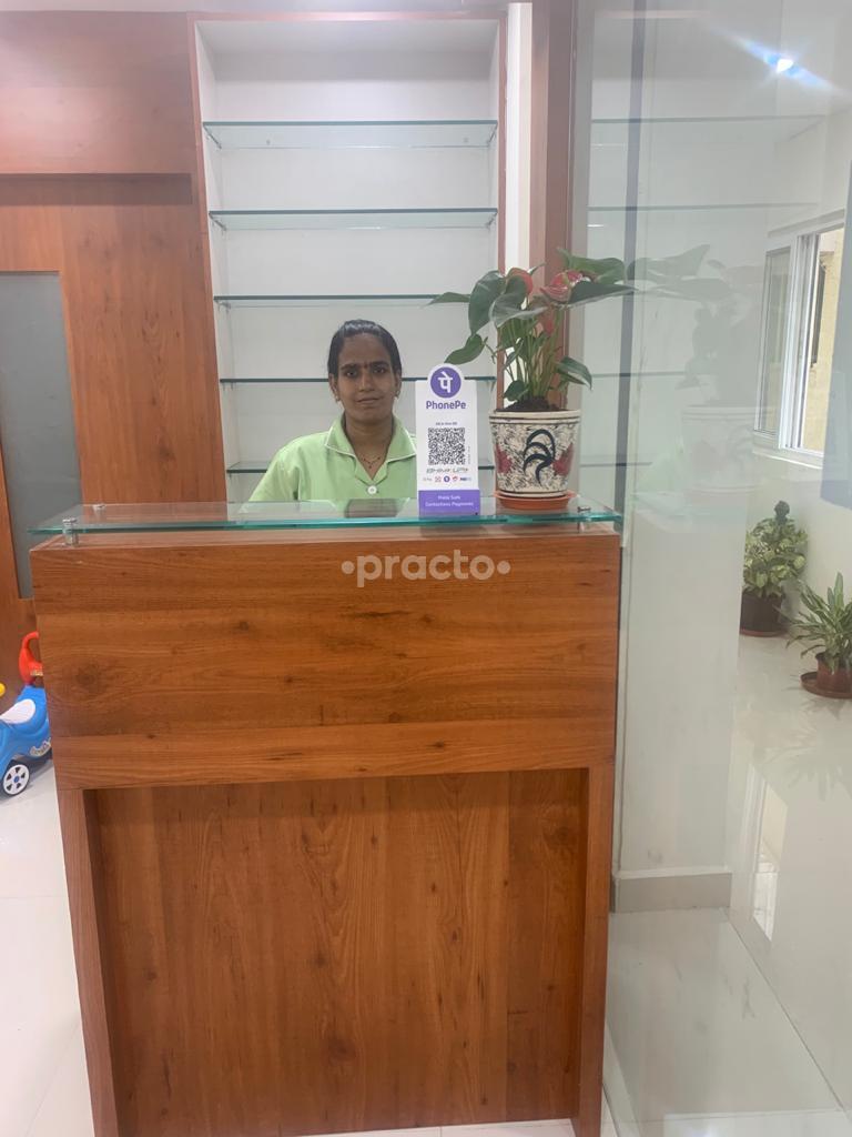 Reception Area at Gahan Healthcare Kukatpally Hyderabad