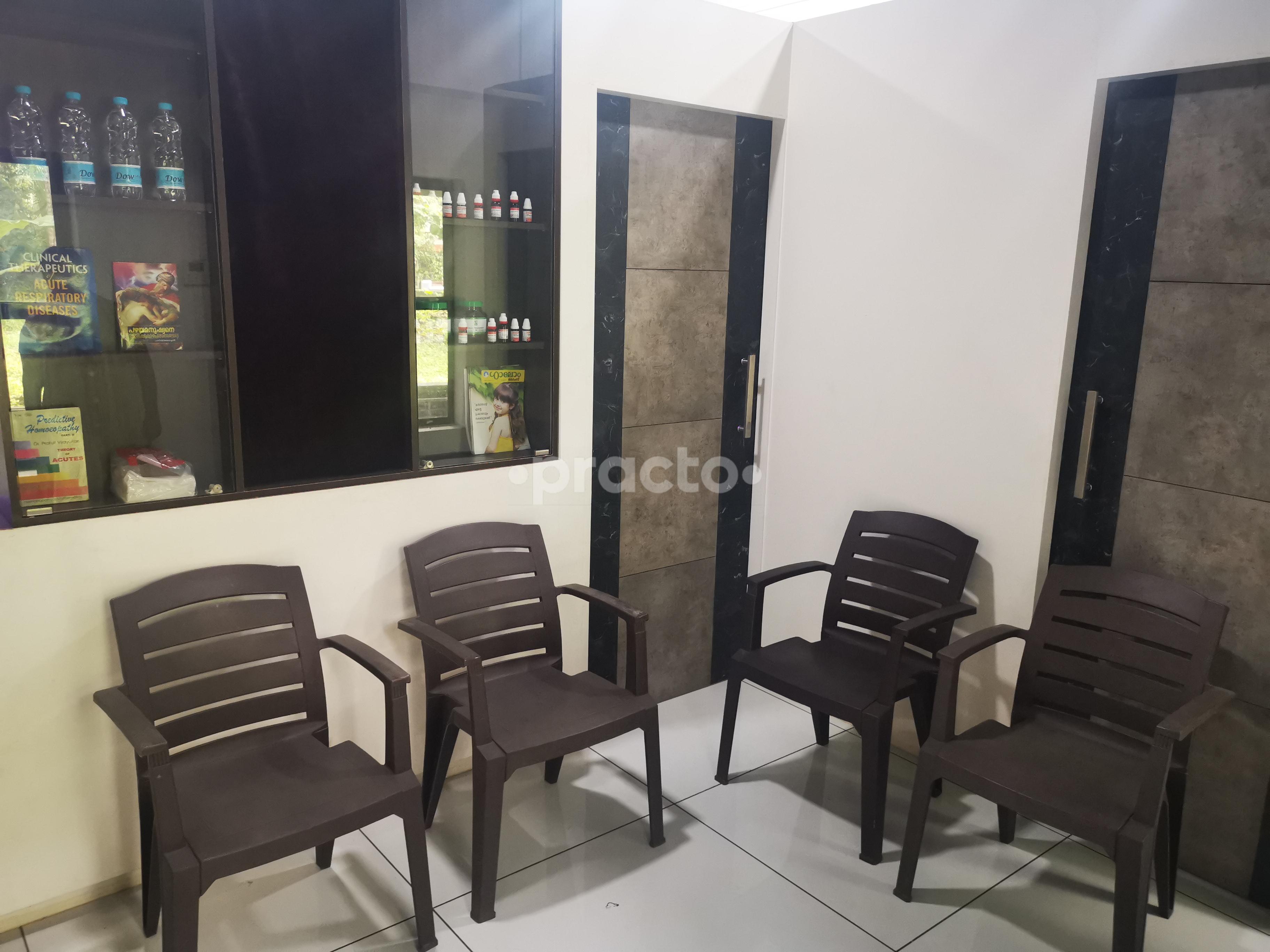 Waiting Area at Balsam Homeopathy Clinic Karanthur Kozhikode